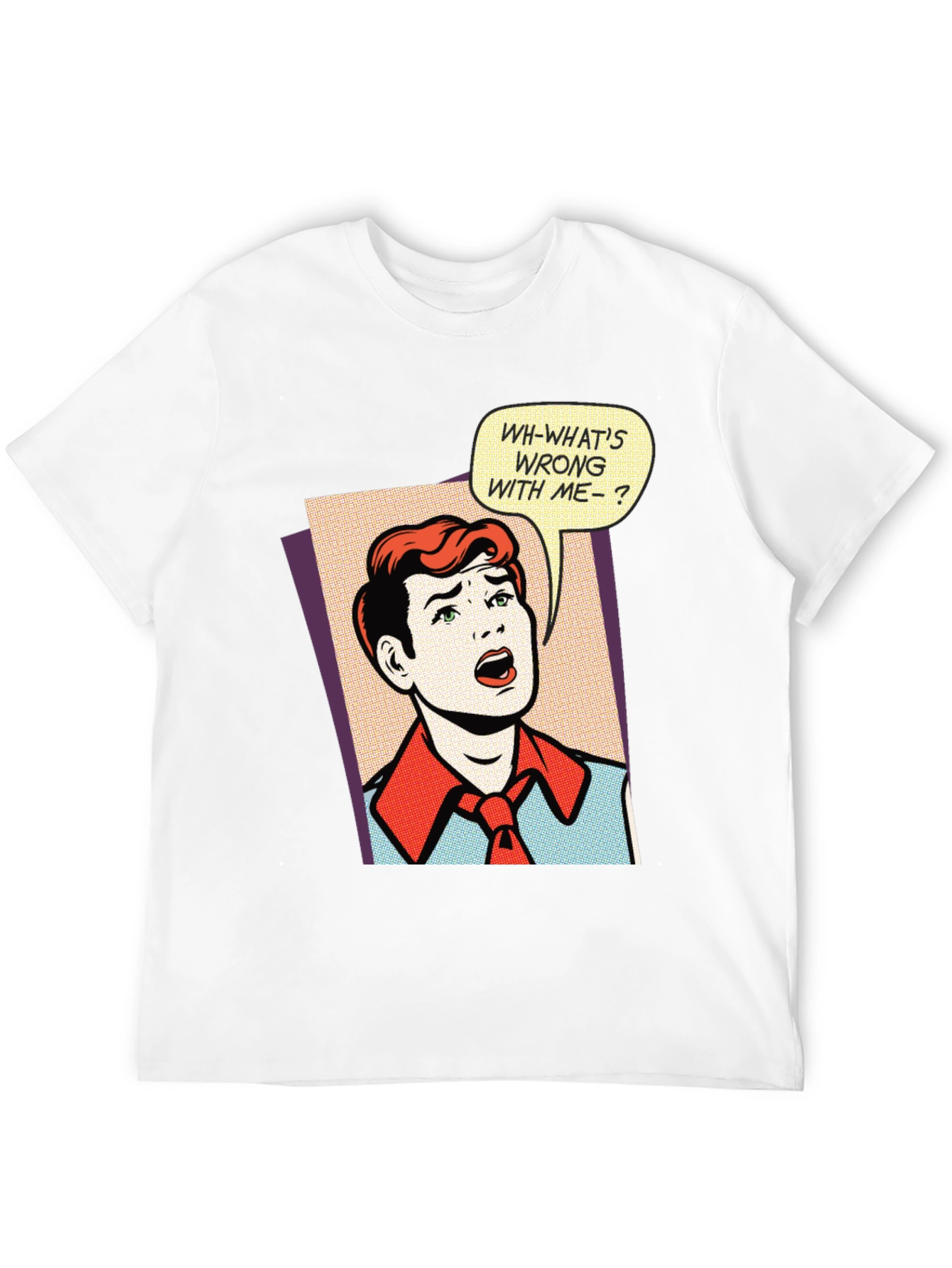 Retro Comic Book T-Shirt - Whats Wrong With Me?