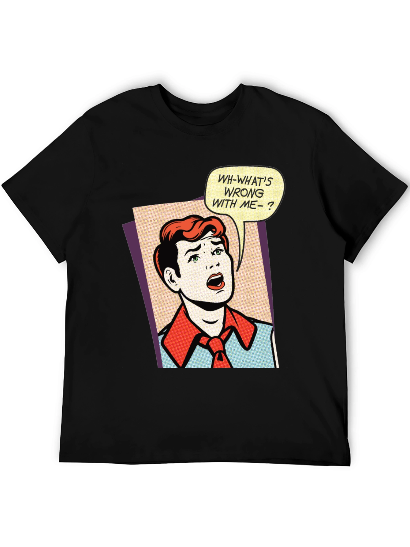 Retro Comic Book T-Shirt - Whats Wrong With Me?
