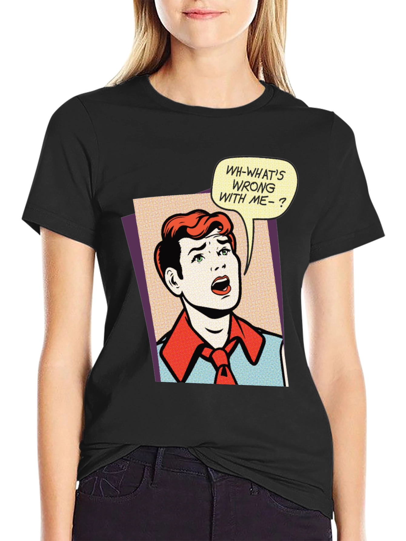 Retro Comic Book T-Shirt - Whats Wrong With Me?