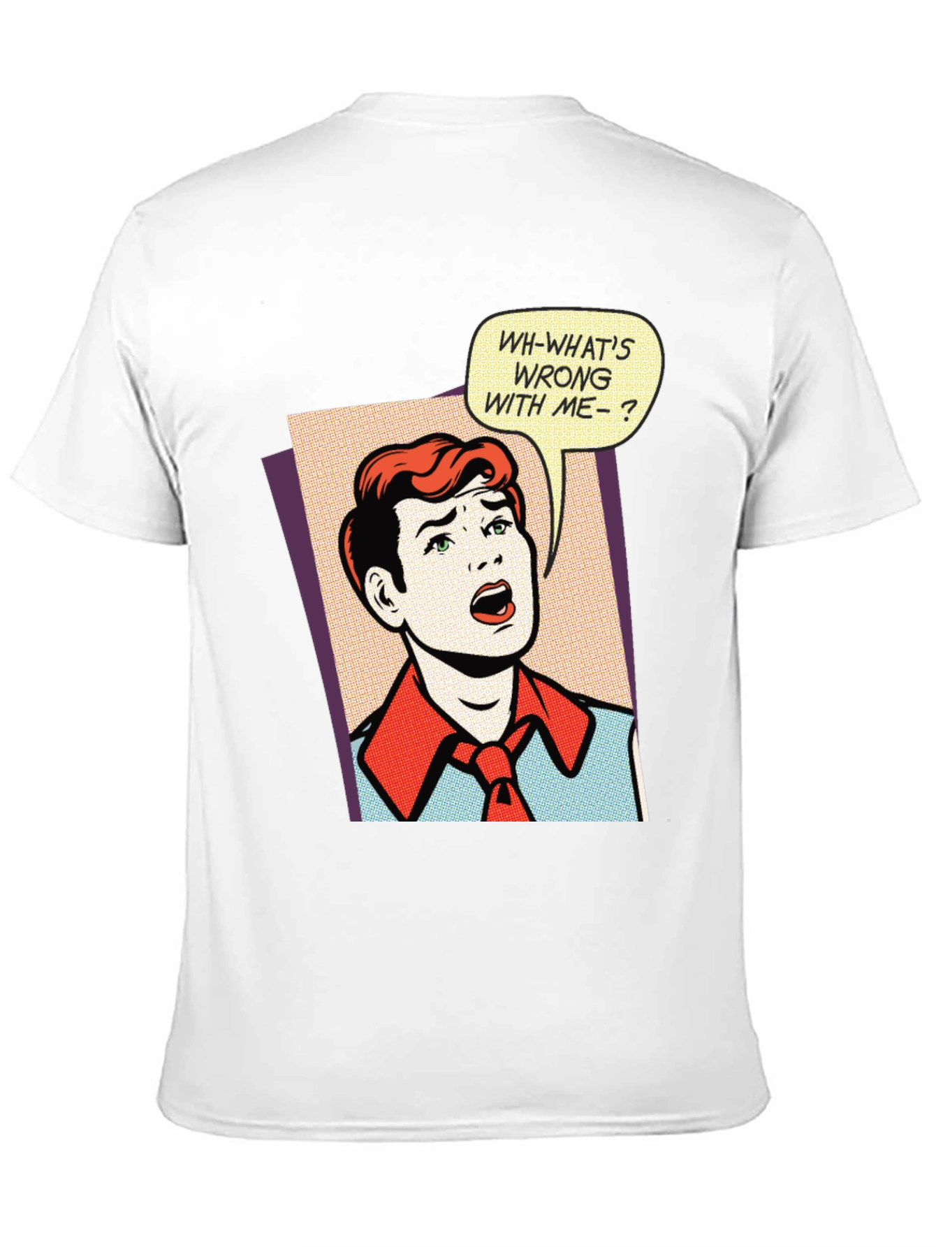 Retro Comic Book T-Shirt - Whats Wrong With Me?