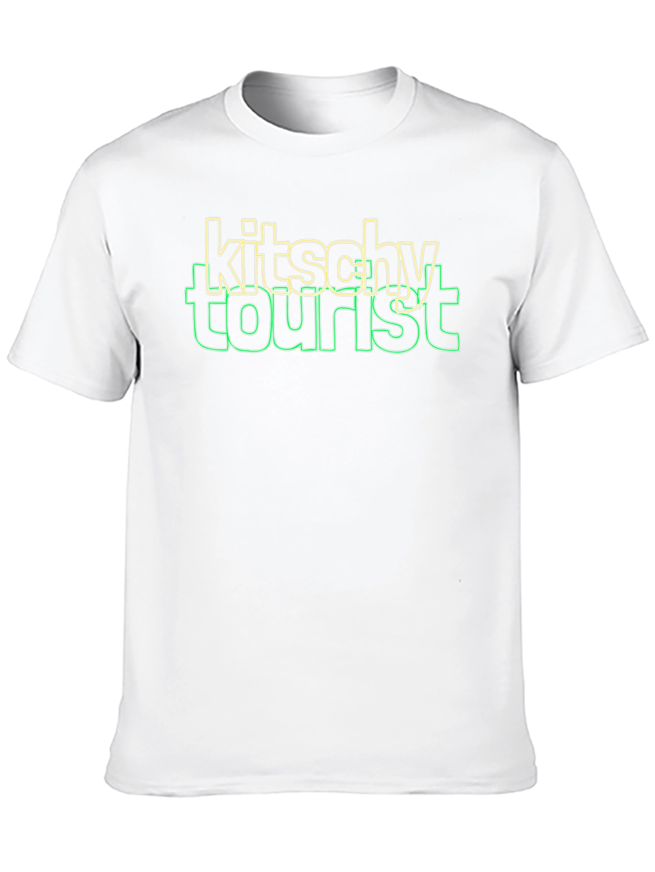Kitsch Tourist Graphic T-Shirt - Unique Design
