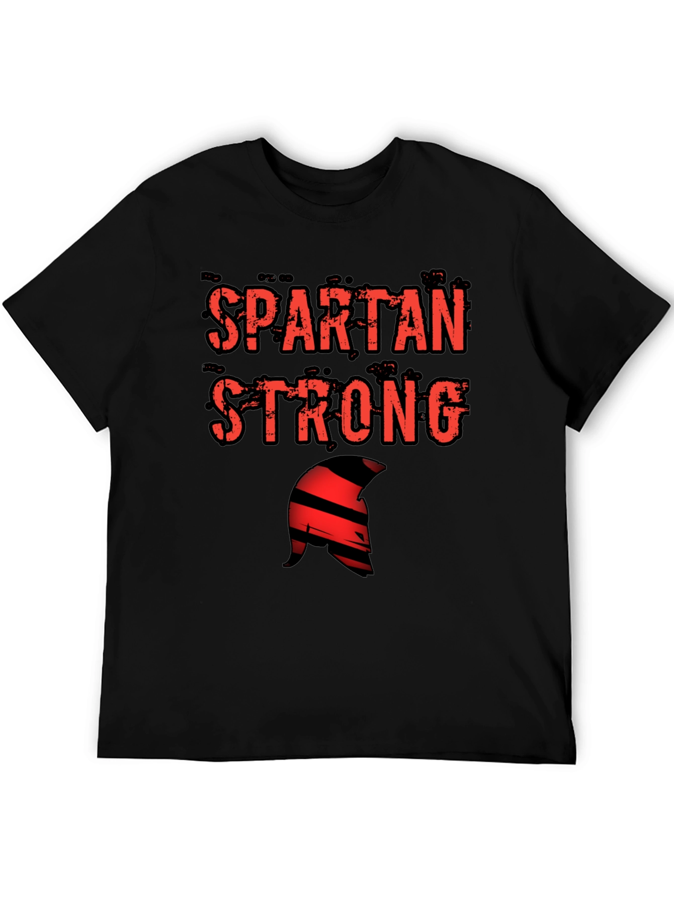 Spartan Strong Graphic Tee - Black