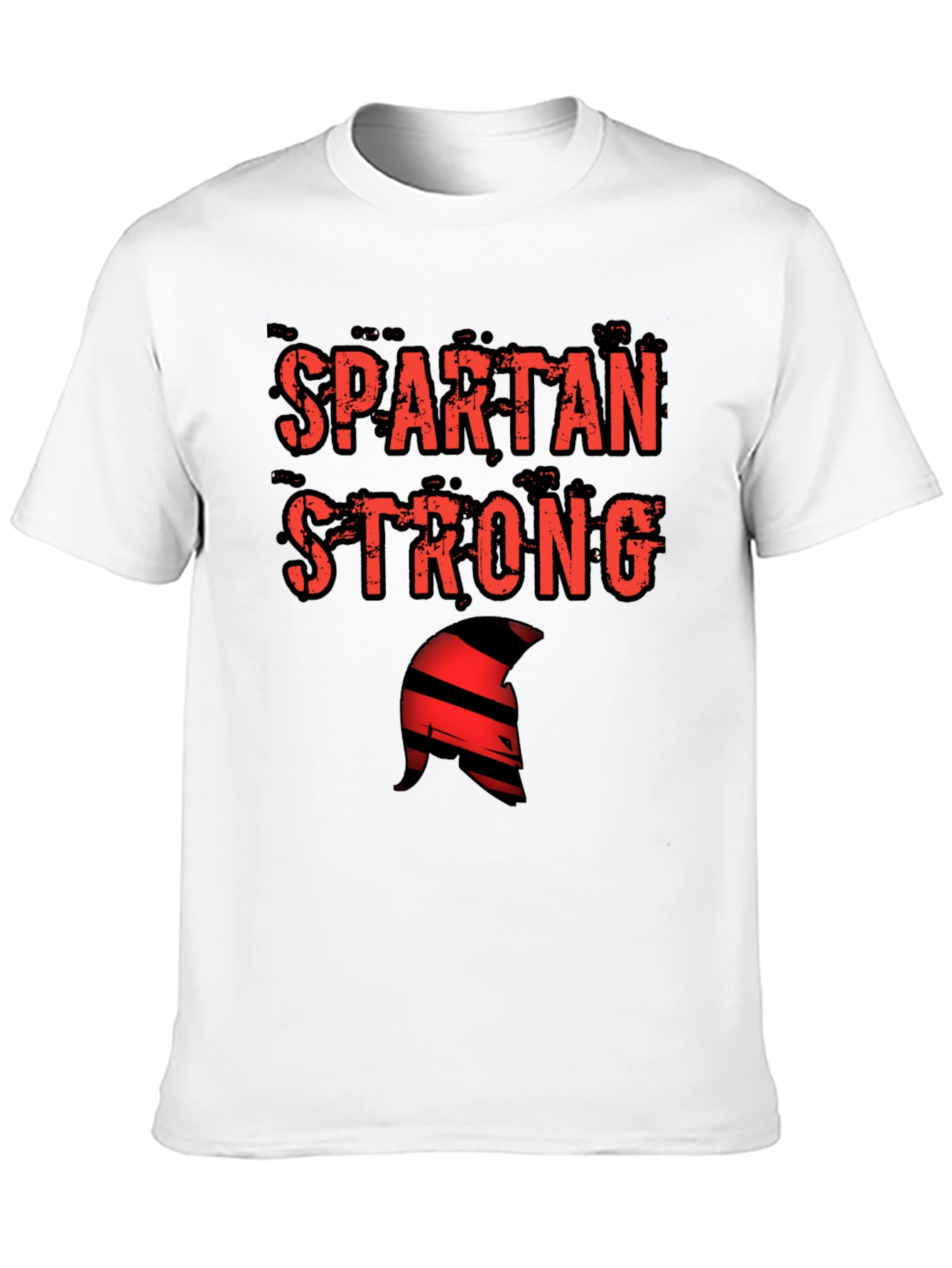 Spartan Strong Graphic Tee - Black