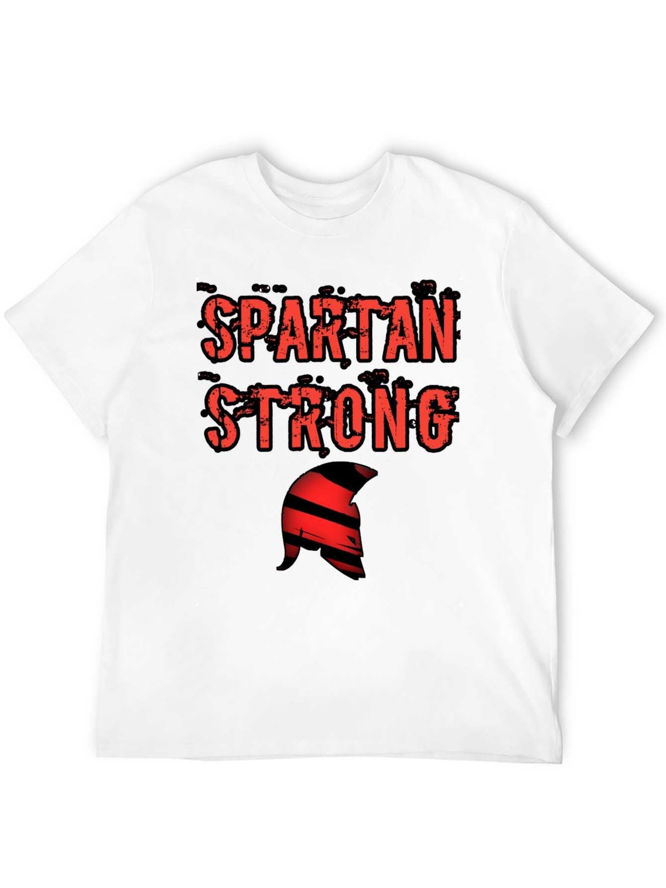 Spartan Strong Graphic Tee - Black