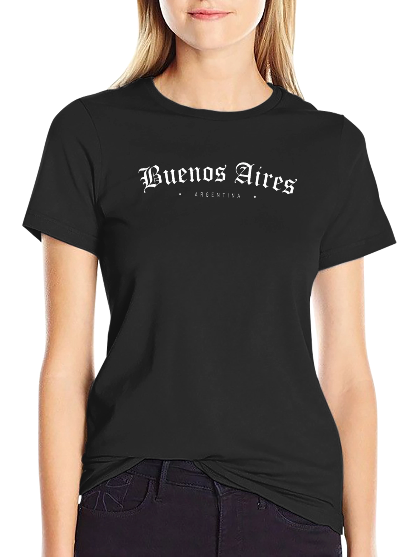 Buenos Aires Argentina Black Graphic Tee