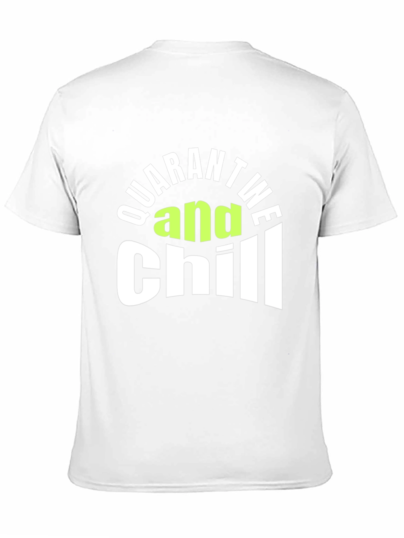 Quarantine and Chill Graphic Tee - Black