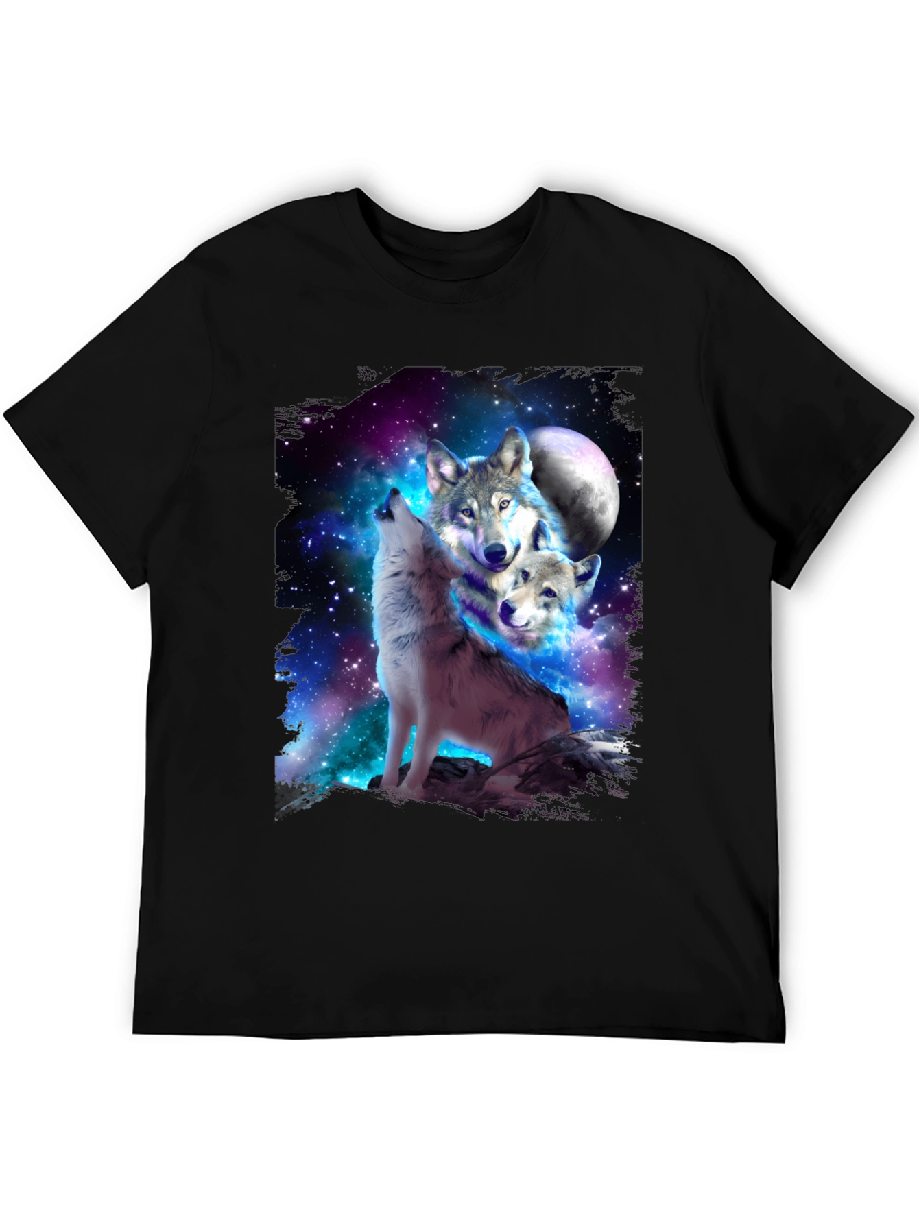 Wolf Pack Galaxy Graphic Tee