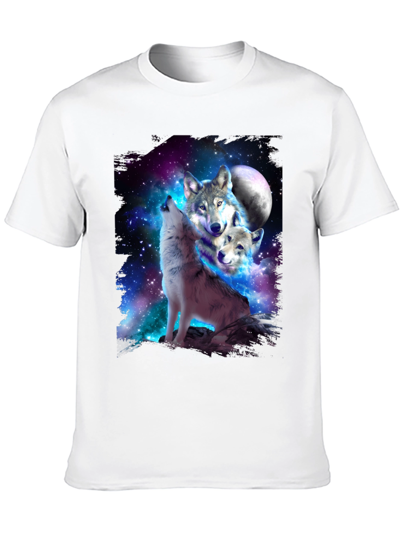 Wolf Pack Galaxy Graphic Tee