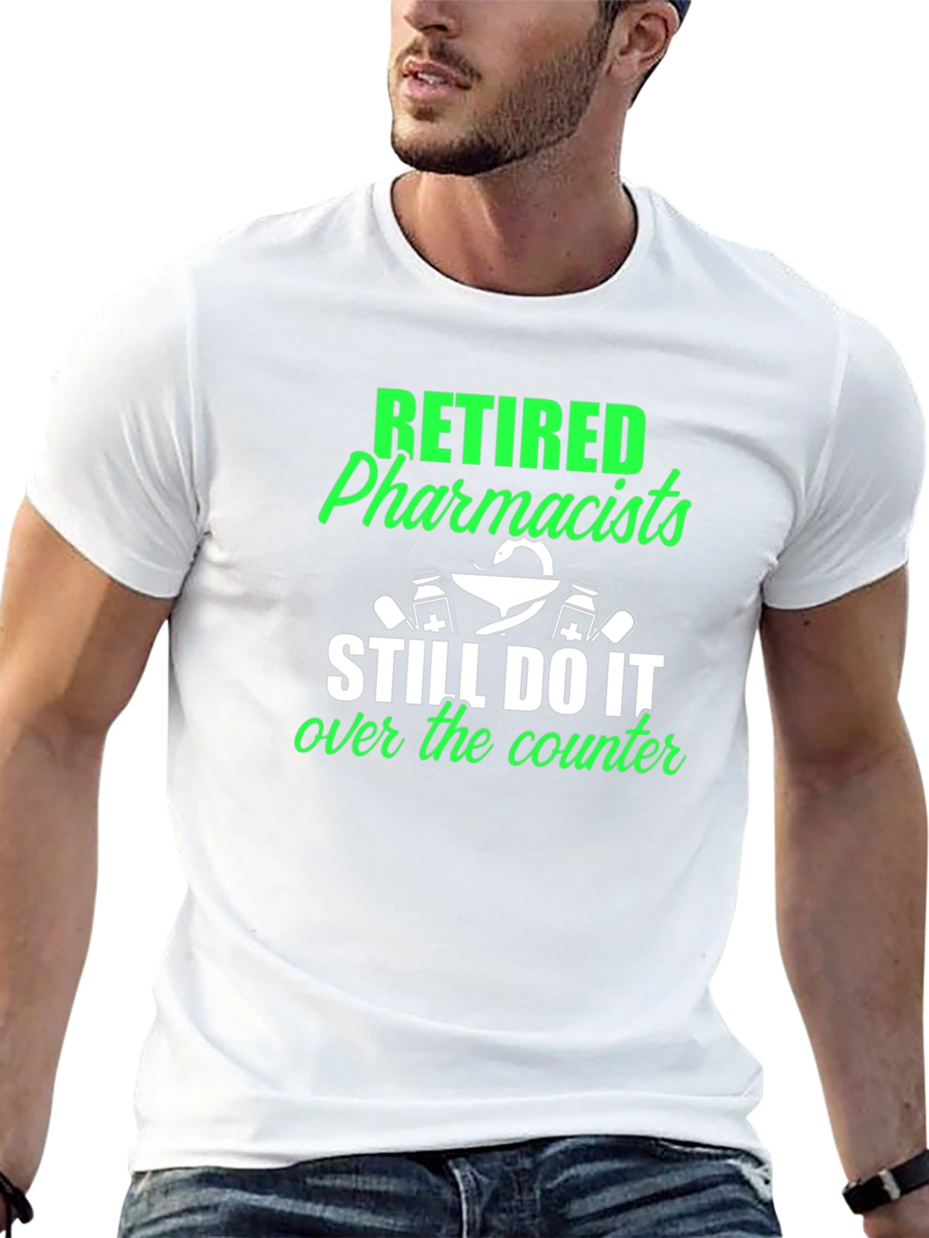 Retired Pharmacists T-Shirt - Novelty Gift Idea