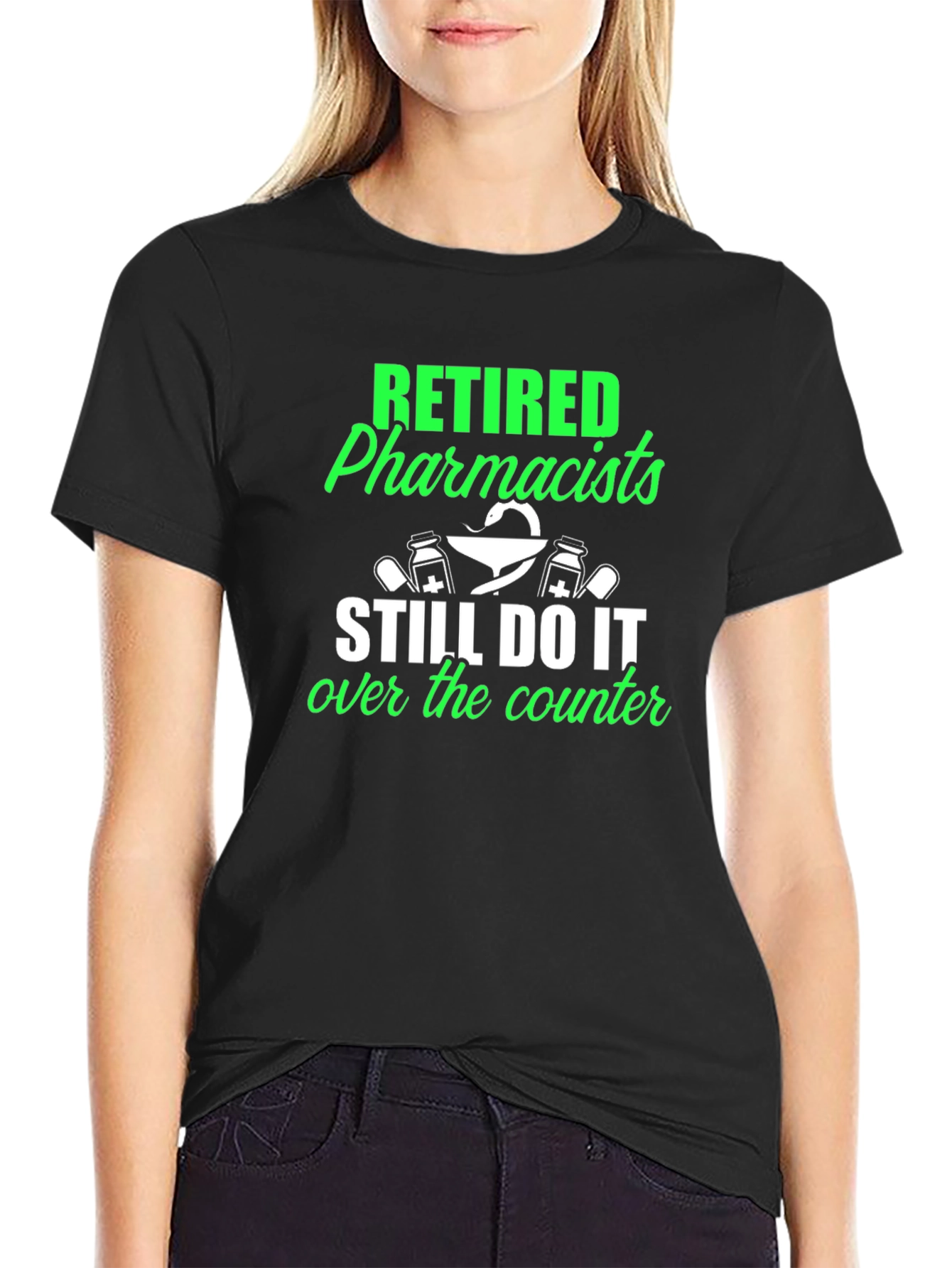 Retired Pharmacists T-Shirt - Novelty Gift Idea