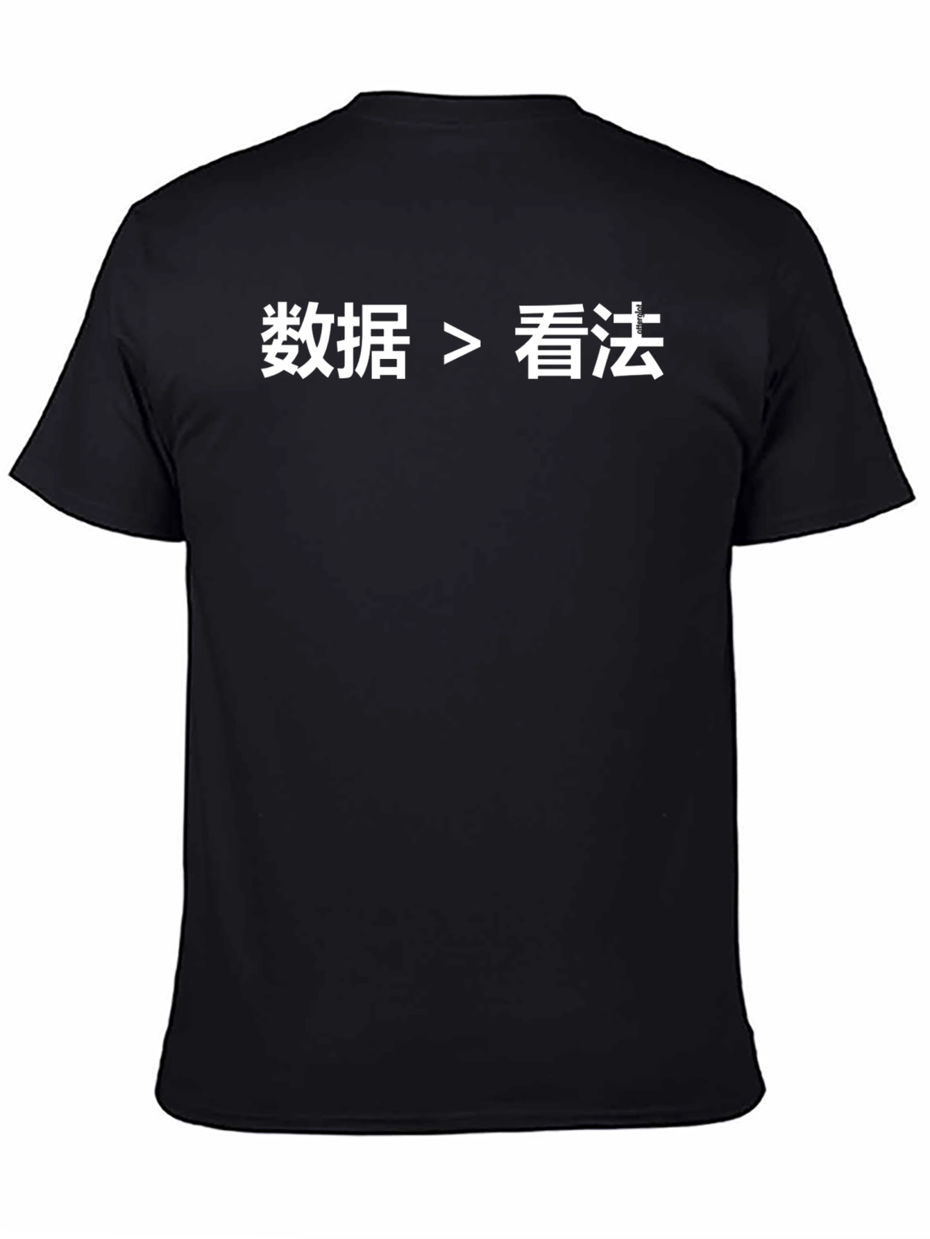 Data Over Opinions Graphic T-Shirt