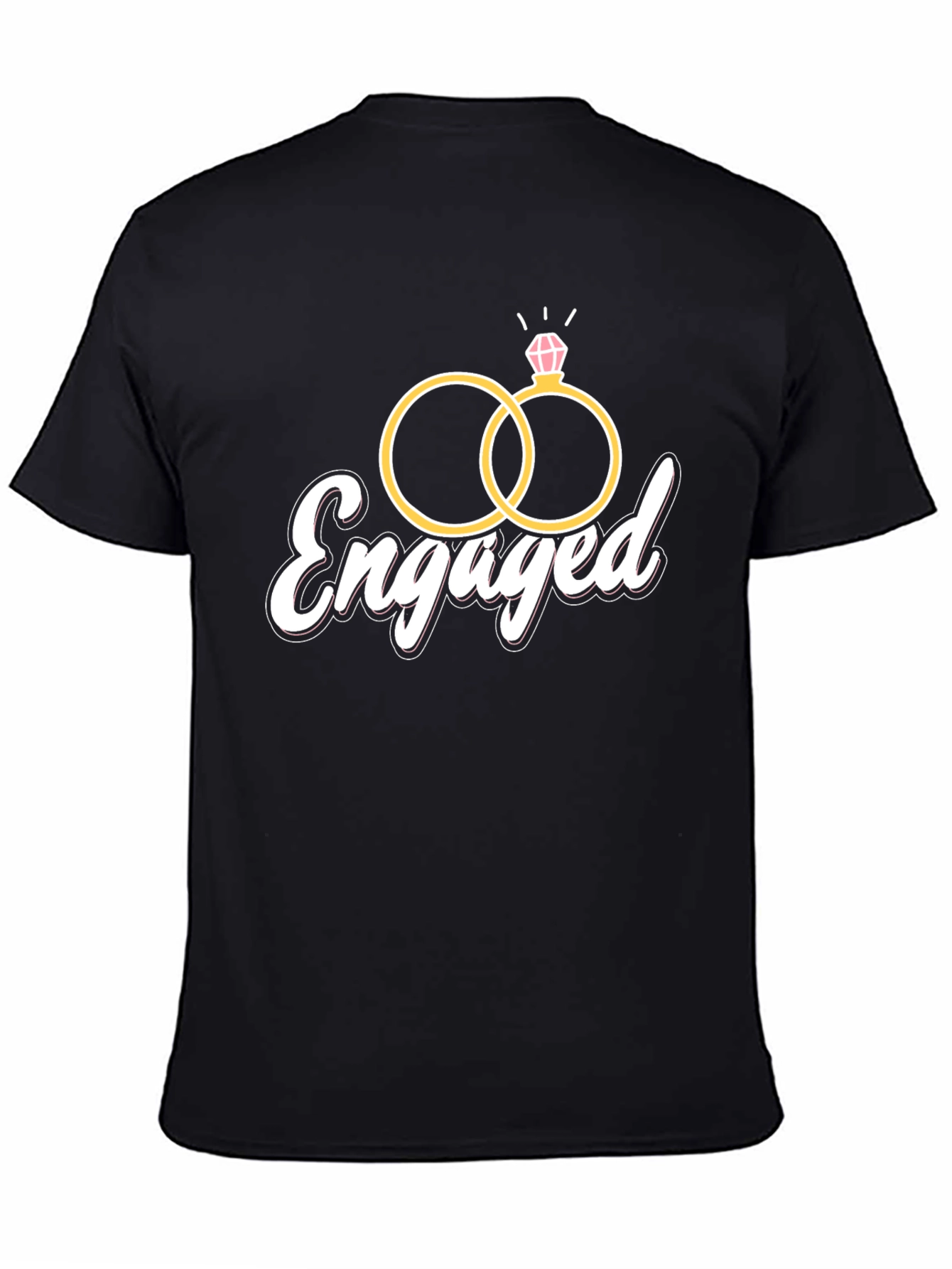 Engaged T-Shirt - Engagement Ring Design