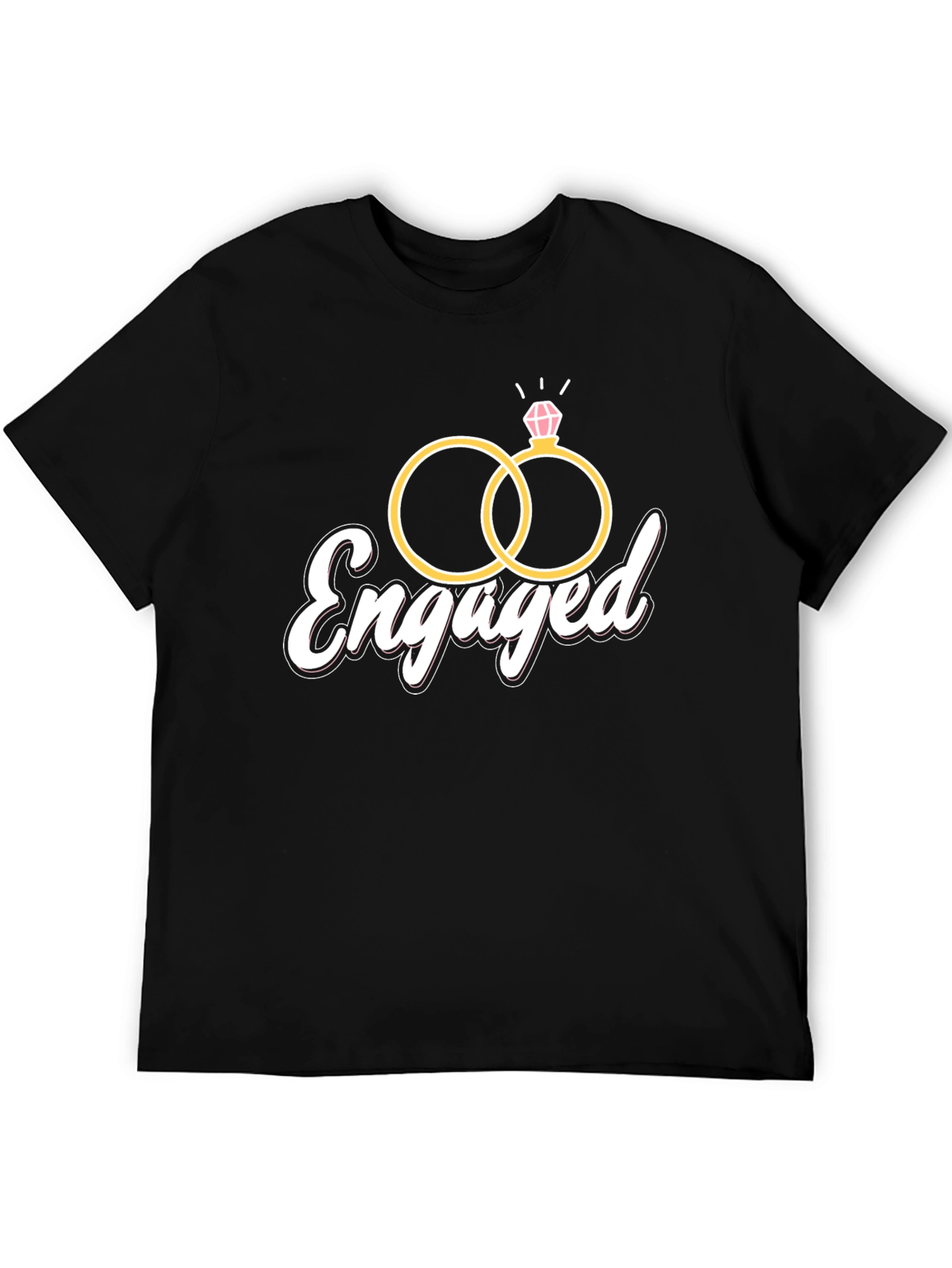 Engaged T-Shirt - Engagement Ring Design