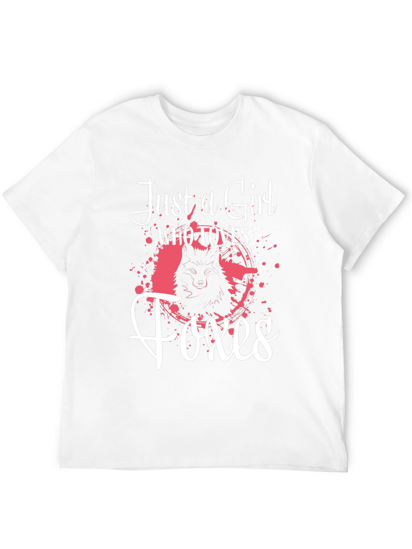 Just a Girl Who Loves Foxes T-Shirt