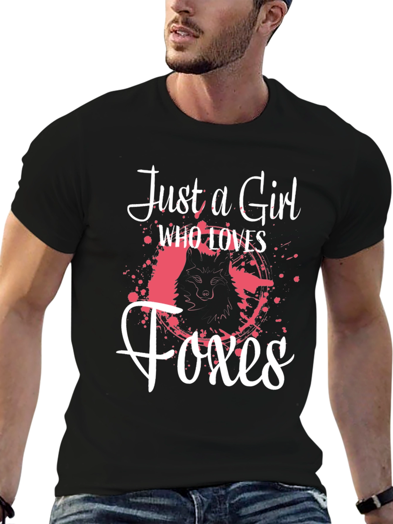 Just a Girl Who Loves Foxes T-Shirt