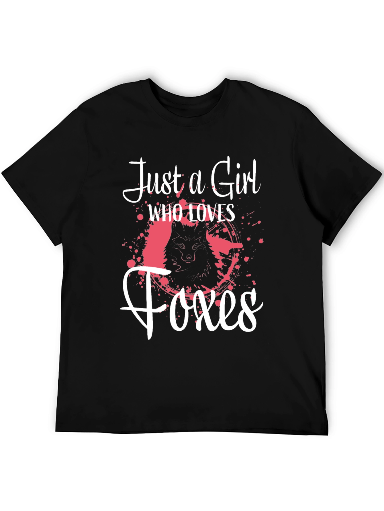 Just a Girl Who Loves Foxes T-Shirt