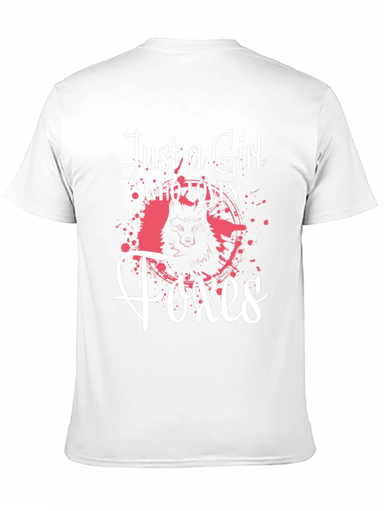 Just a Girl Who Loves Foxes T-Shirt