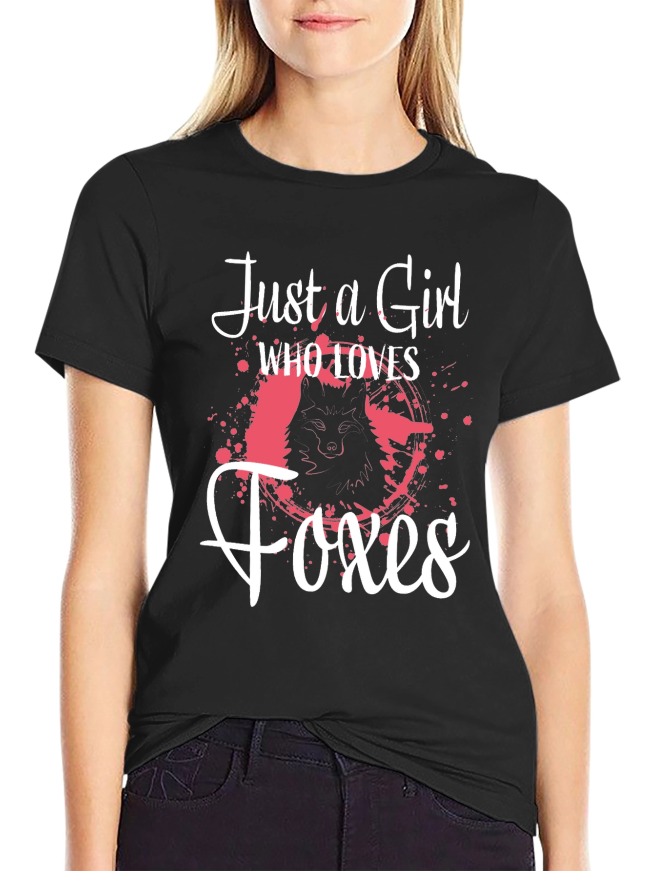 Just a Girl Who Loves Foxes T-Shirt