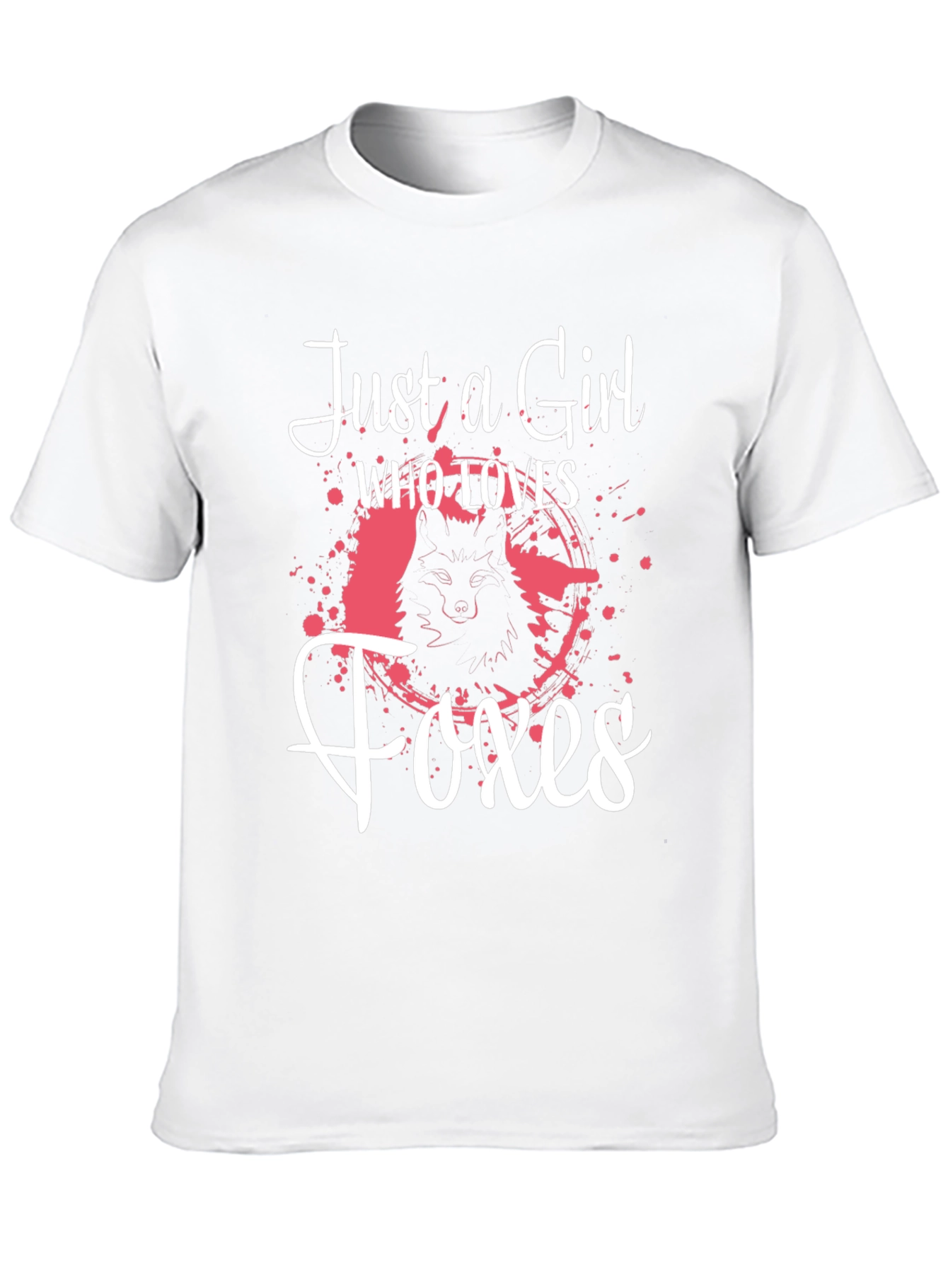 Just a Girl Who Loves Foxes T-Shirt