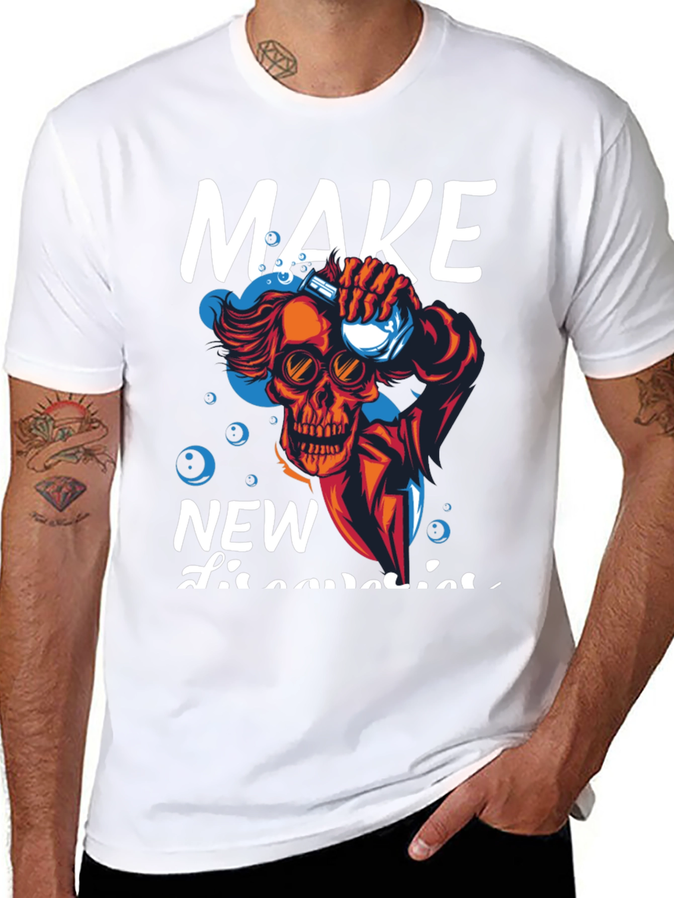 Make New Discoveries Graphic T-Shirt