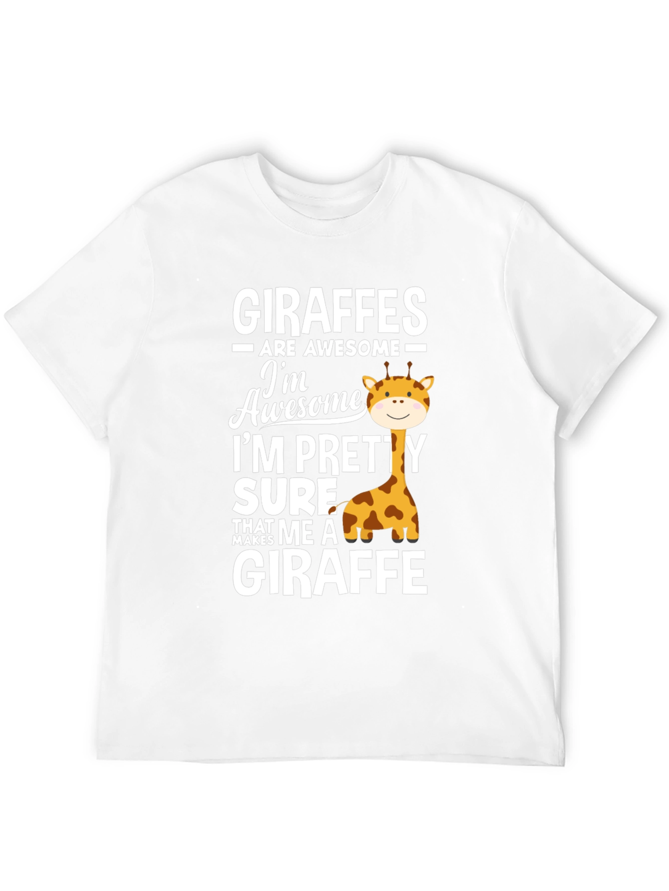 Giraffe Lover Tee: Awesome Giraffe Graphic T-Shirt