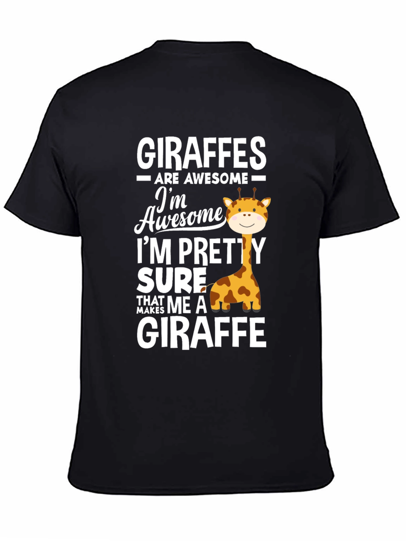 Giraffe Lover Tee: Awesome Giraffe Graphic T-Shirt