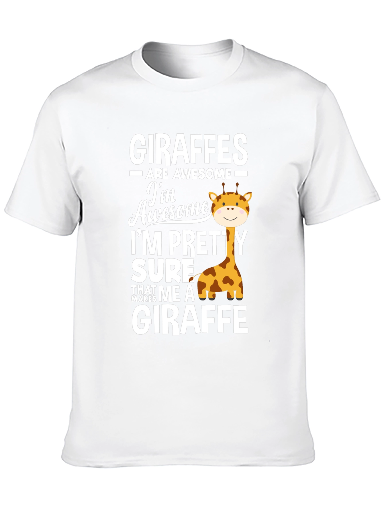 Giraffe Lover Tee: Awesome Giraffe Graphic T-Shirt