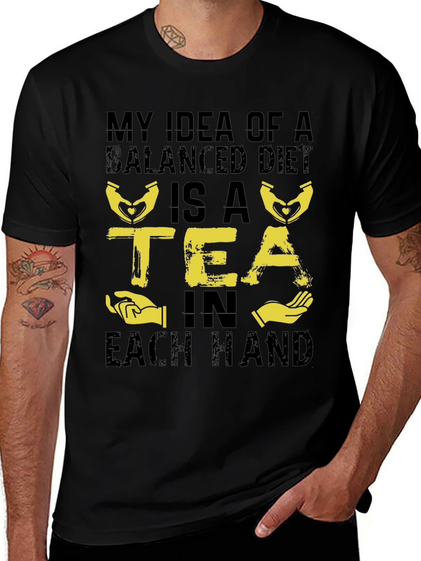 Balanced Diet Tea T-Shirt