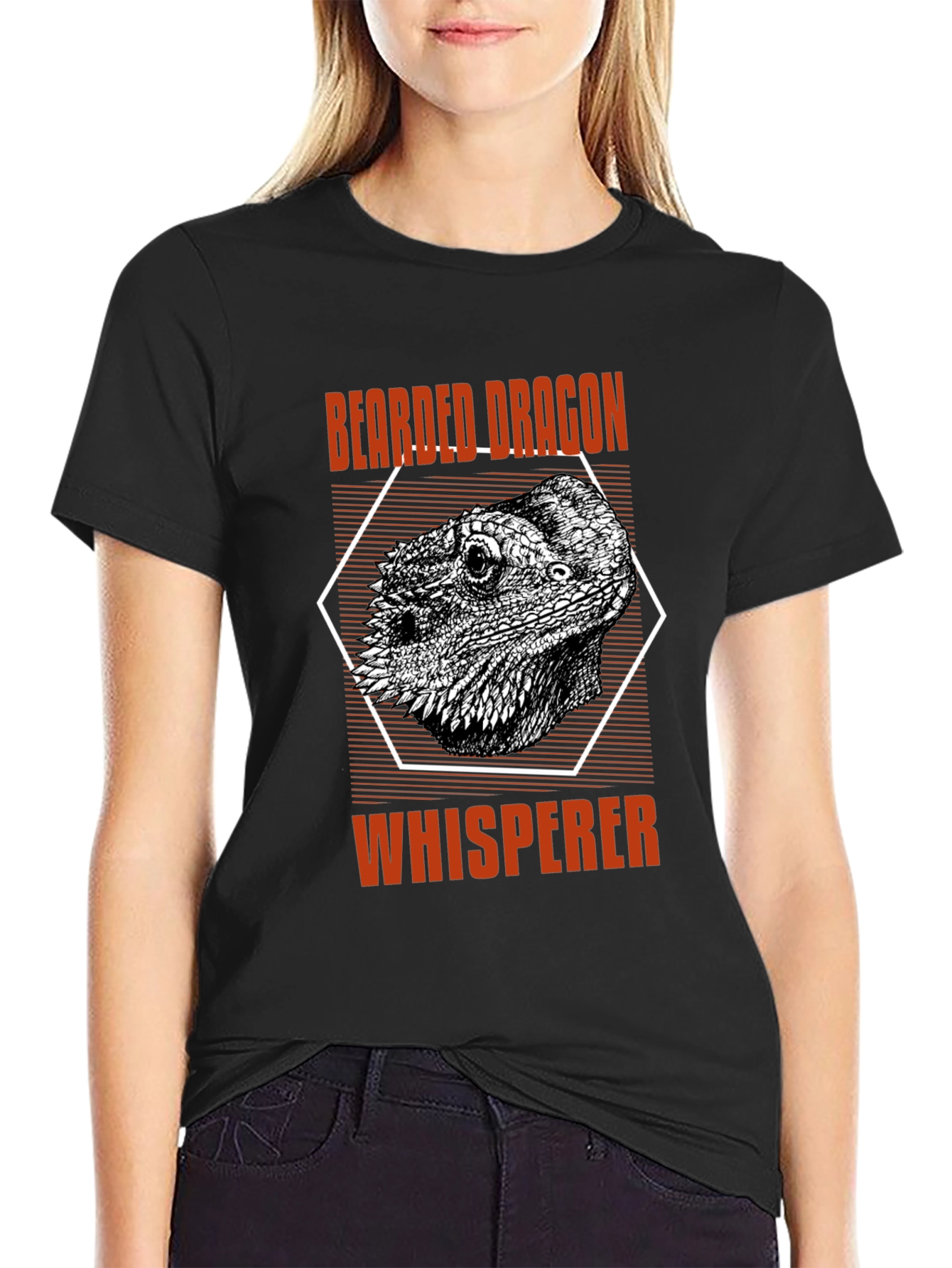 Bearded Dragon Whisperer Graphic T-Shirt