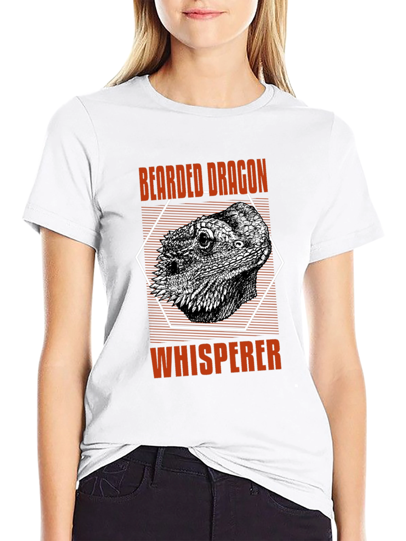 Bearded Dragon Whisperer Graphic T-Shirt