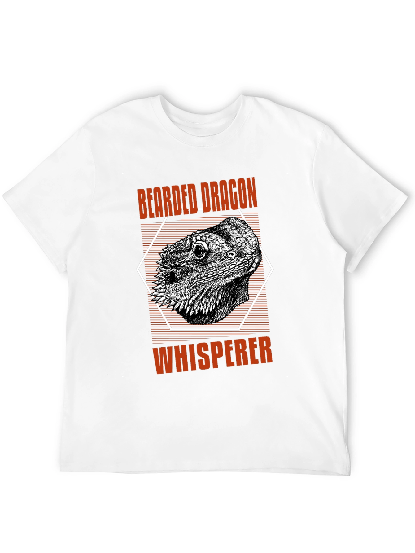 Bearded Dragon Whisperer Graphic T-Shirt