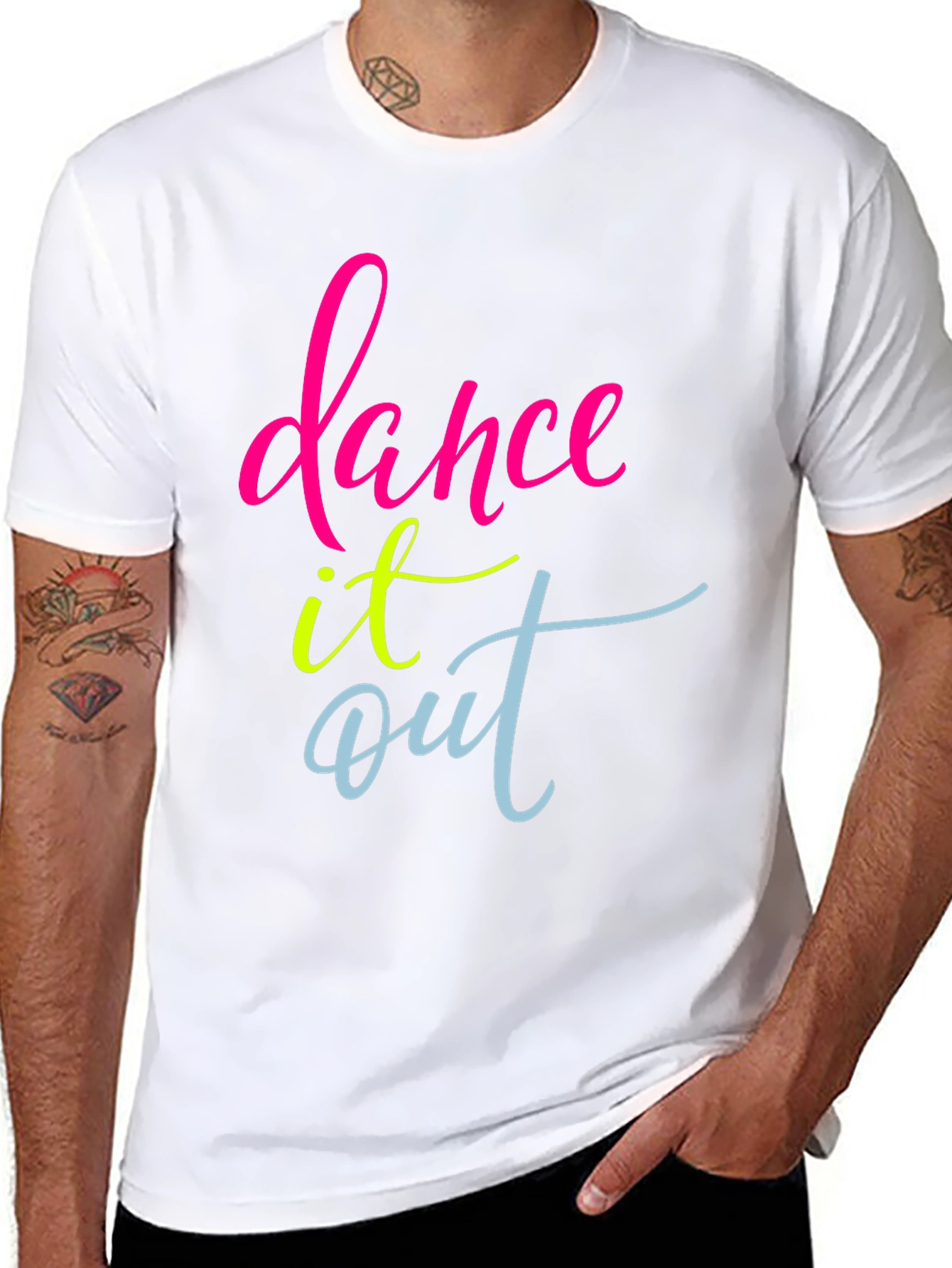 Dance It Out Graphic Tee - Stylish & Fun