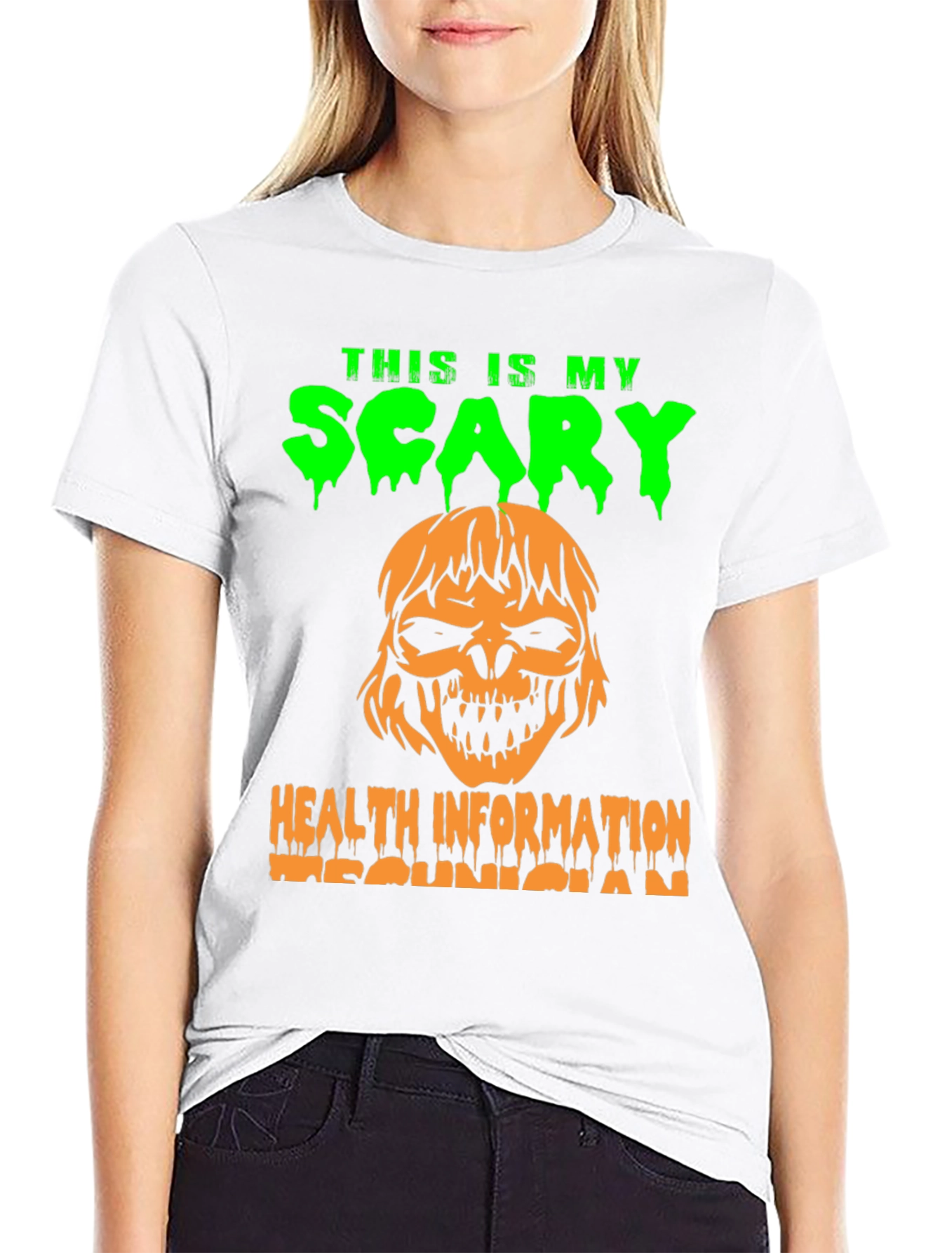 Scary Health Information Technician T-Shirt