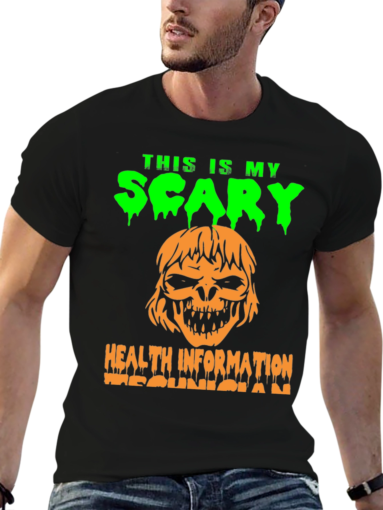 Scary Health Information Technician T-Shirt