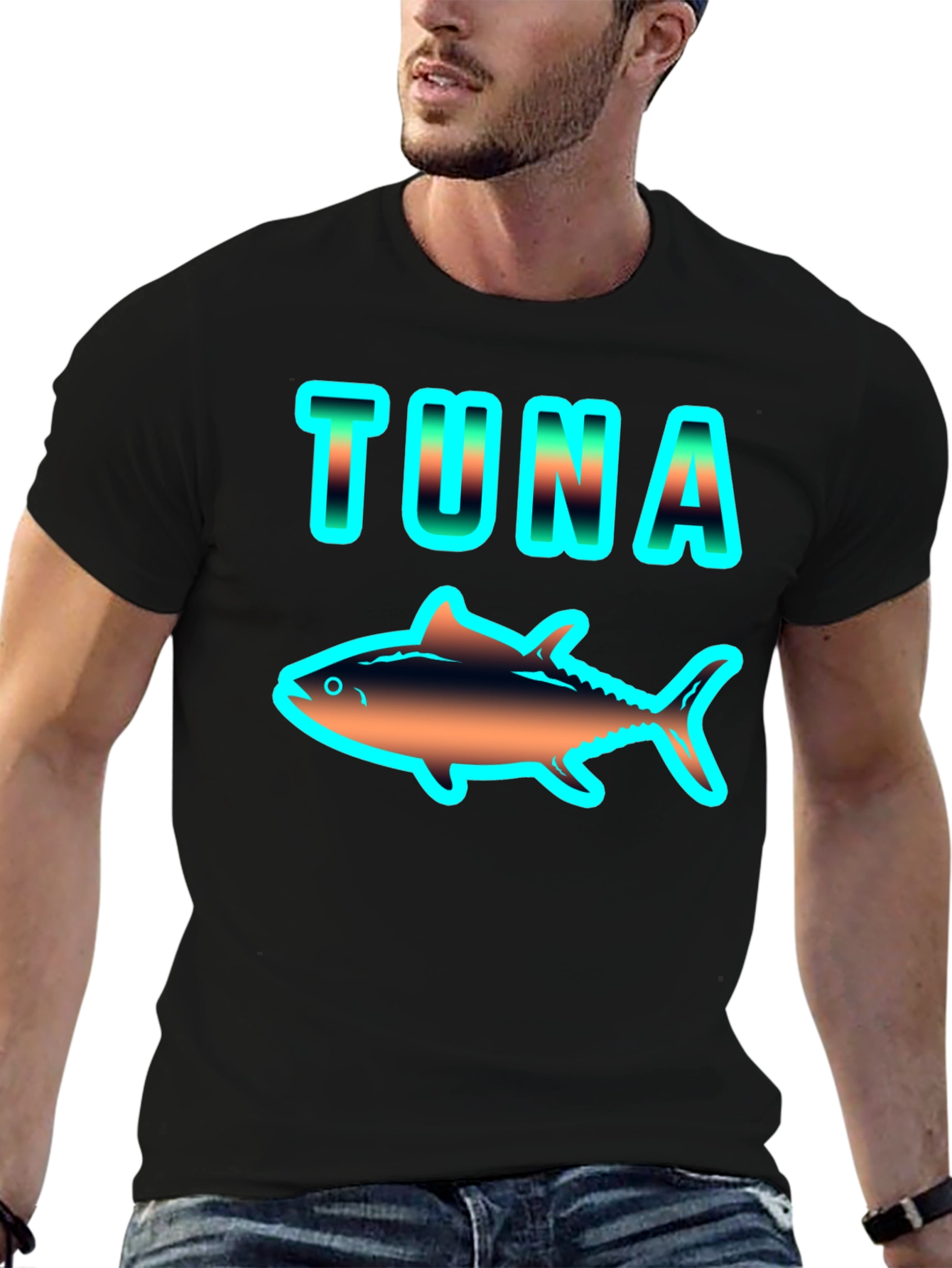 Tuna Fish Graphic T-Shirt