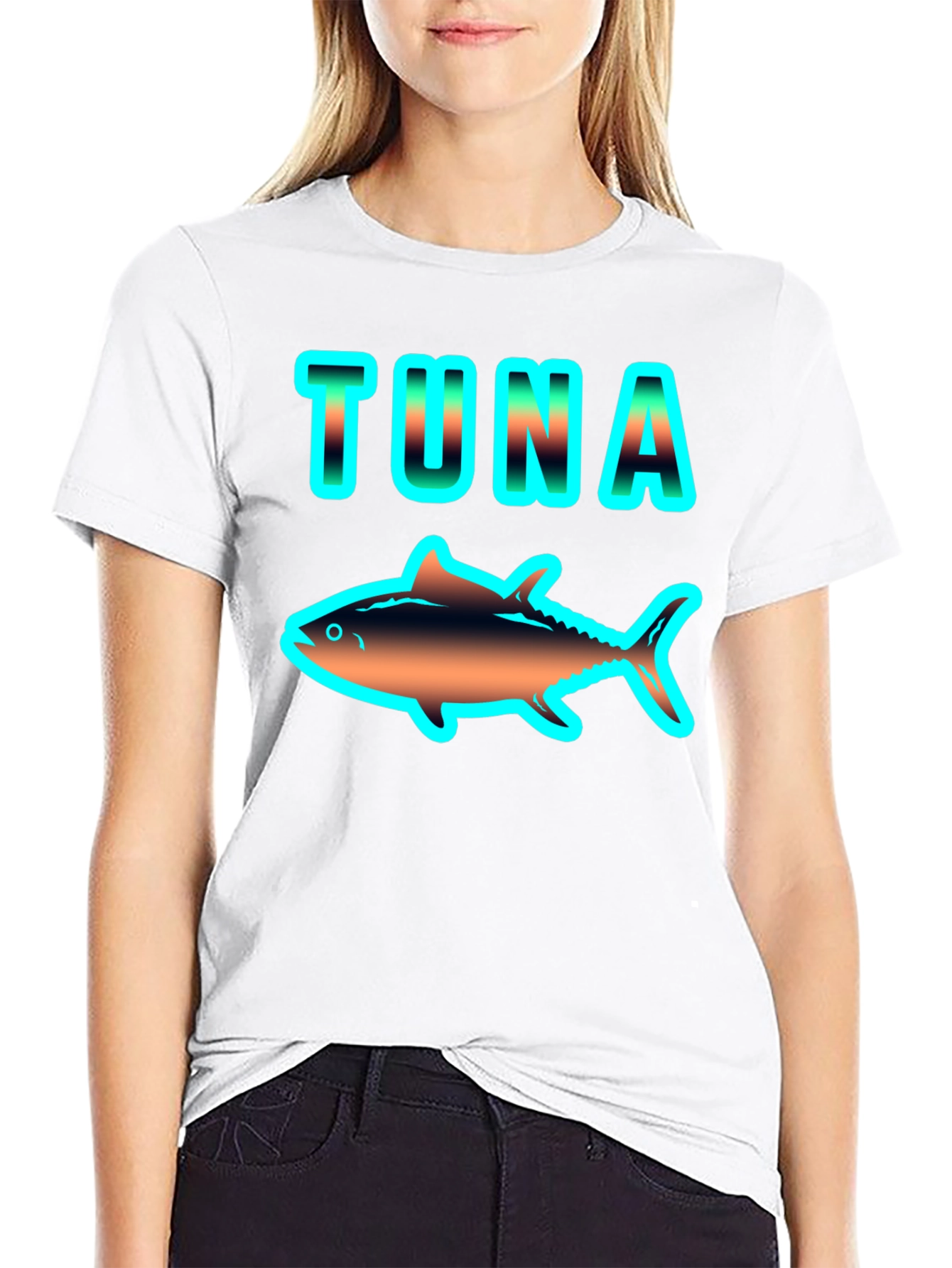 Tuna Fish Graphic T-Shirt