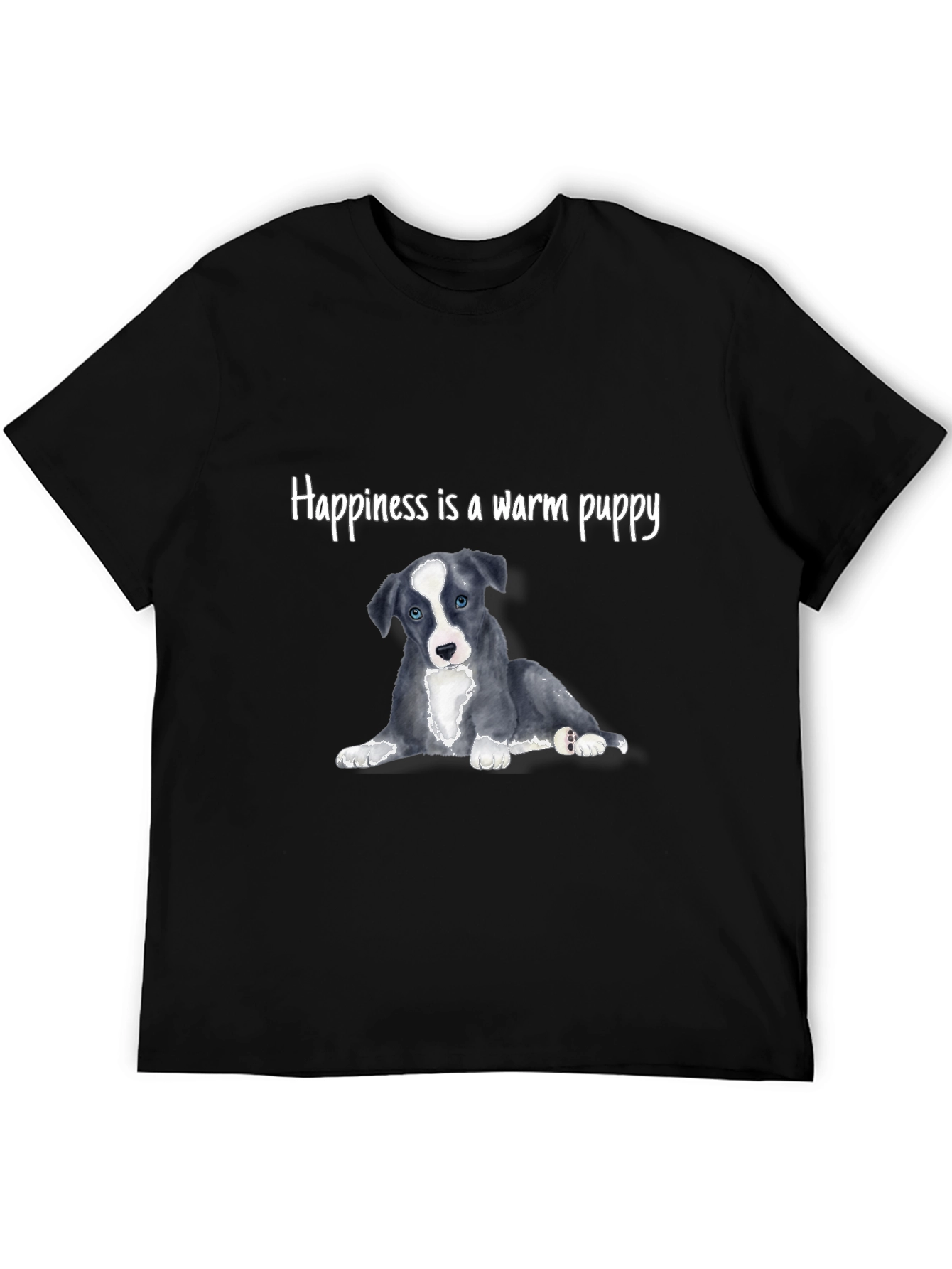 Warm Puppy Graphic T-Shirt - Unisex Casual Tee