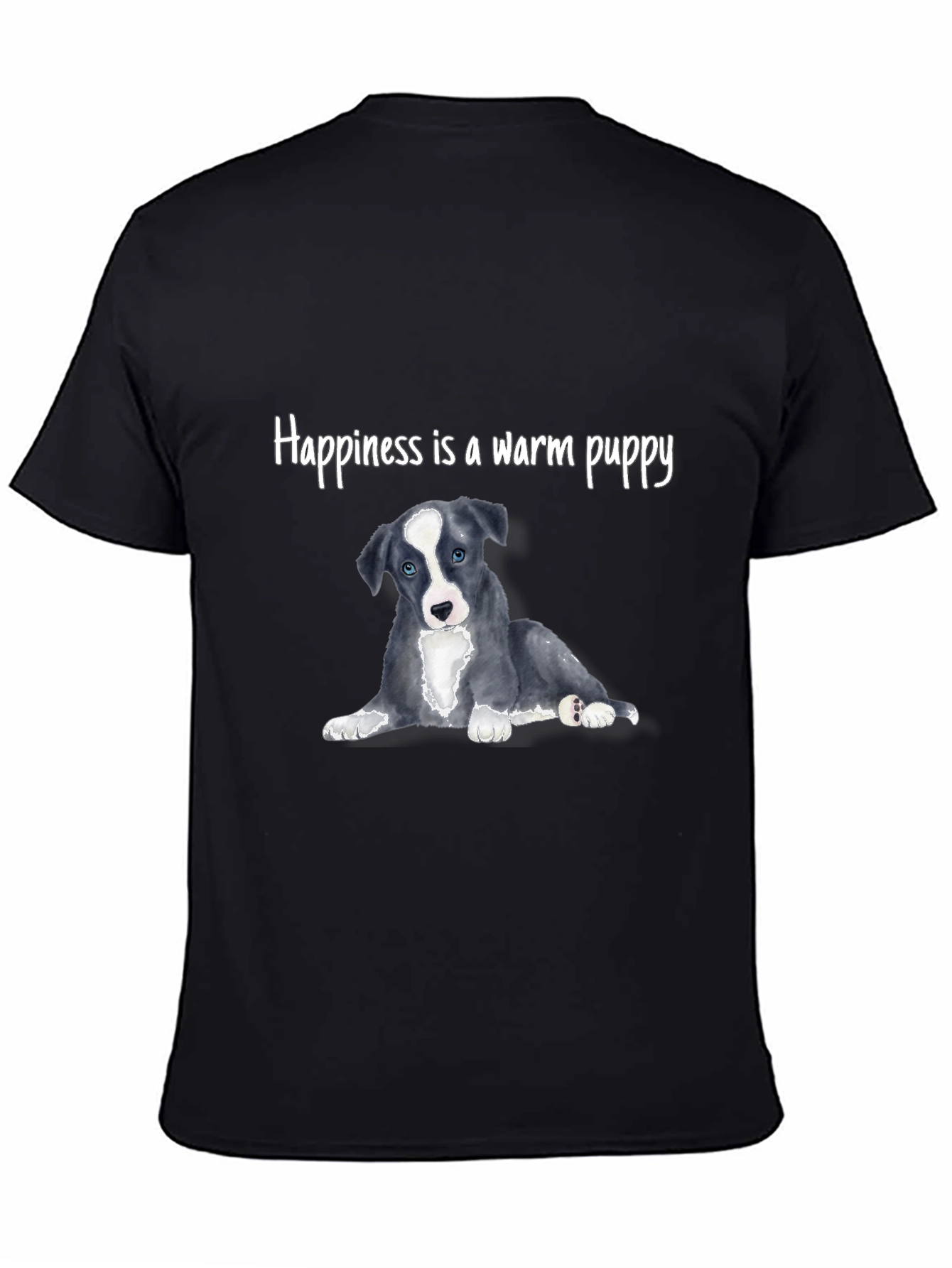 Warm Puppy Graphic T-Shirt - Unisex Casual Tee