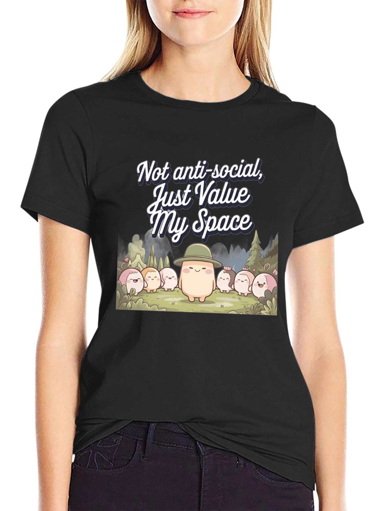 Value My Space T-Shirt | Introvert Humor Tee