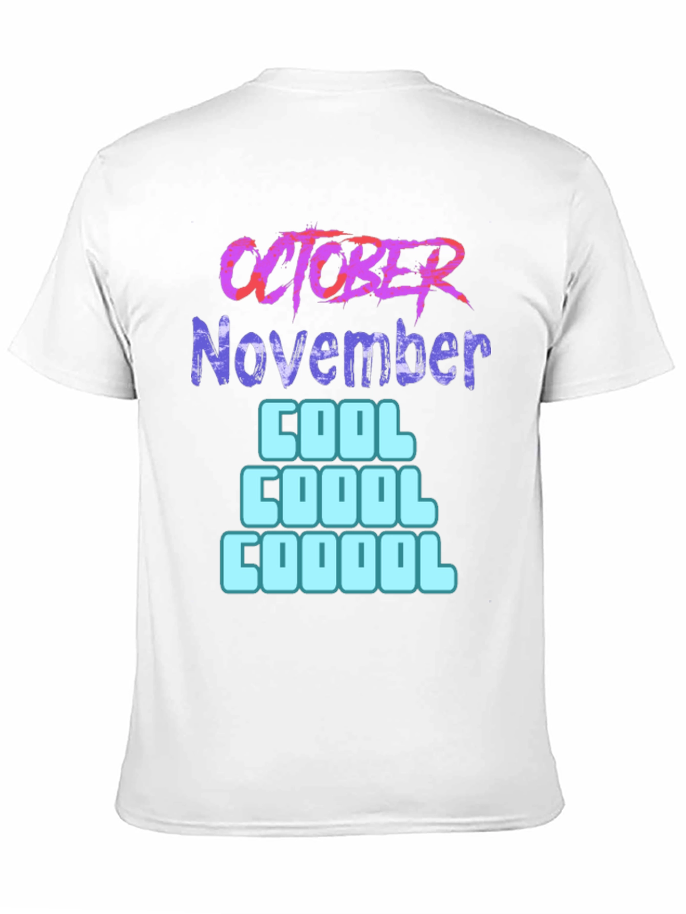 October November Cool Graphic T-Shirt
