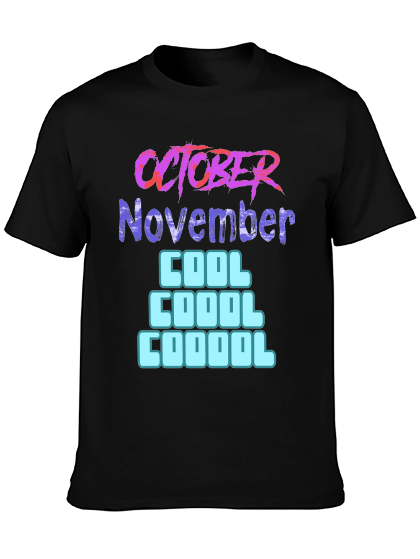 October November Cool Graphic T-Shirt