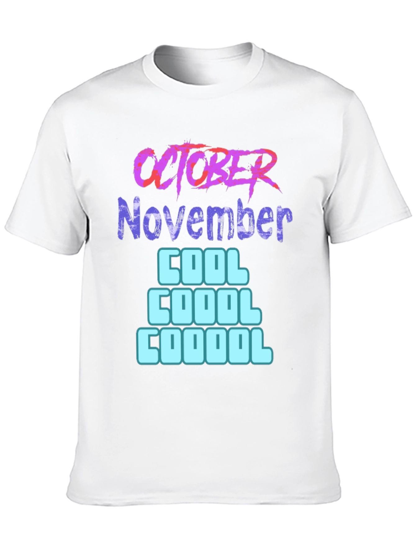 October November Cool Graphic T-Shirt