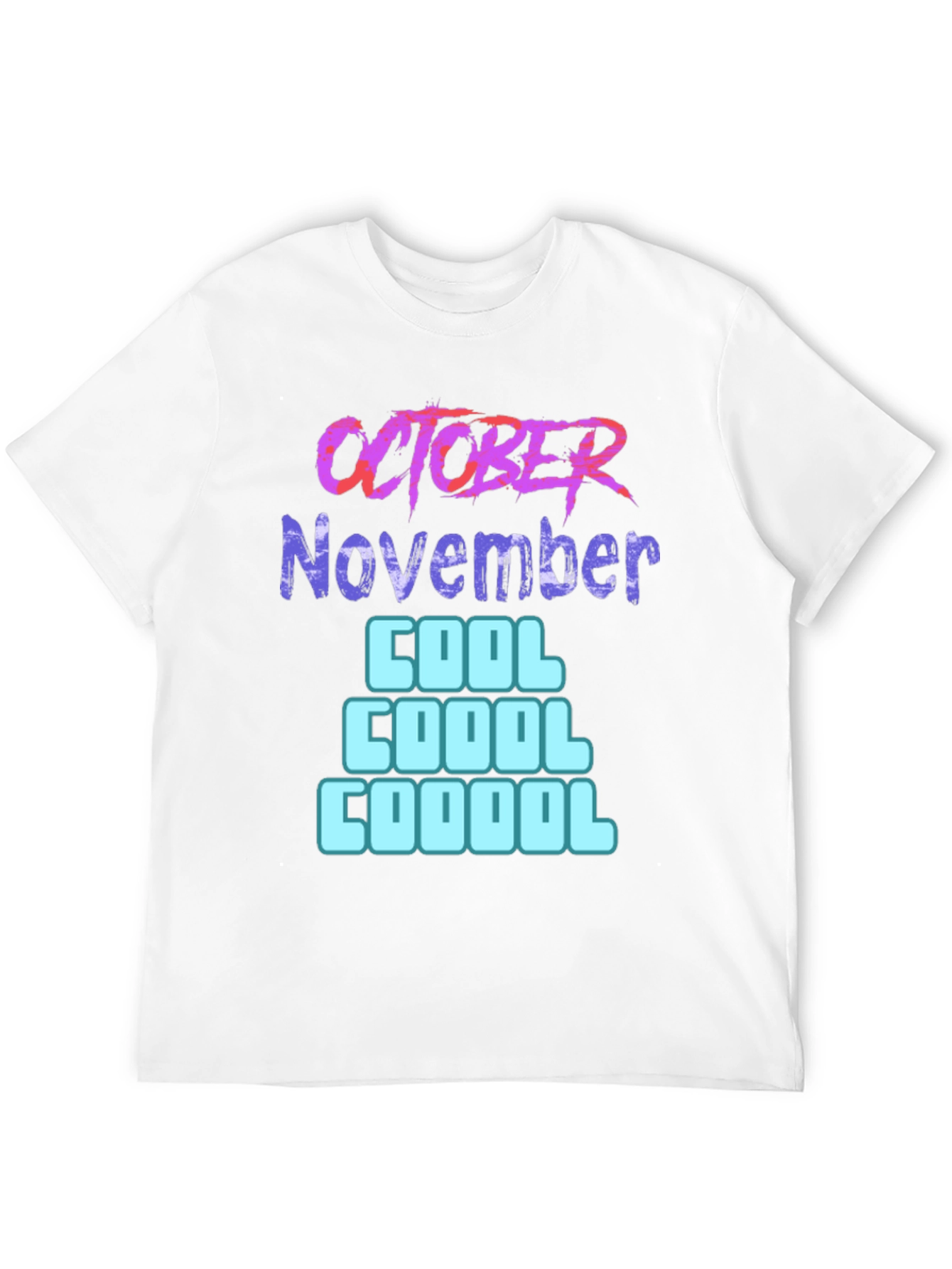 October November Cool Graphic T-Shirt