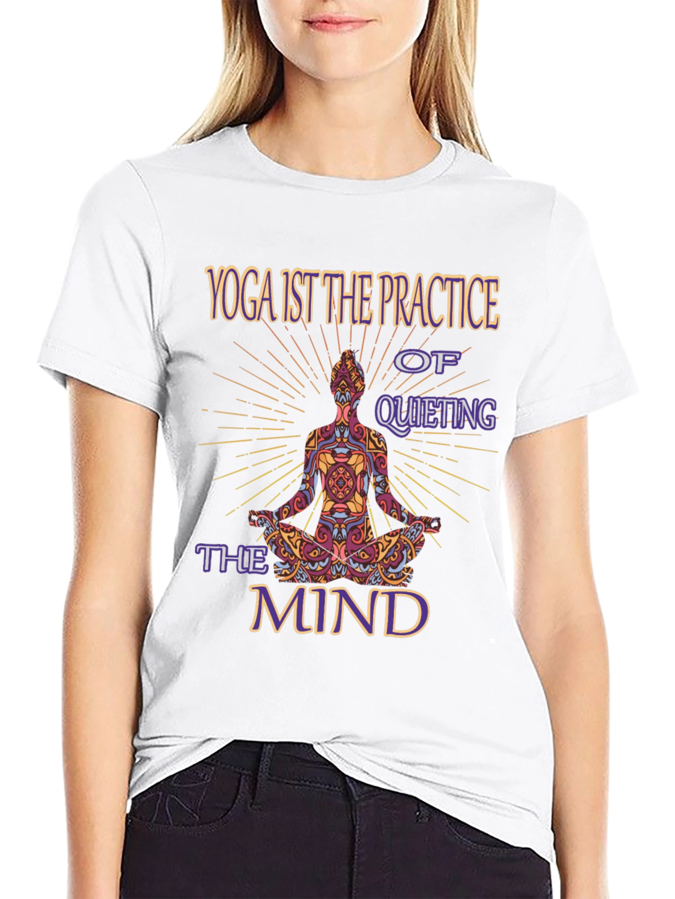Yoga Meditation T-Shirt - Quiet Your Mind
