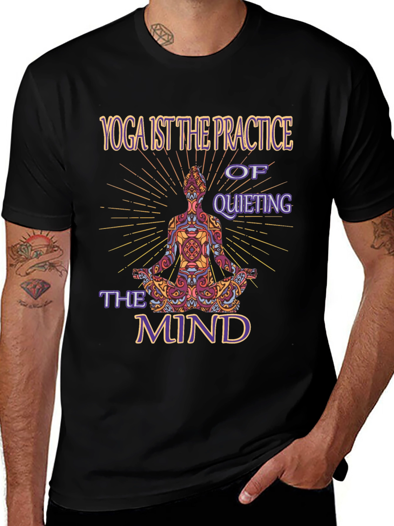 Yoga Meditation T-Shirt - Quiet Your Mind