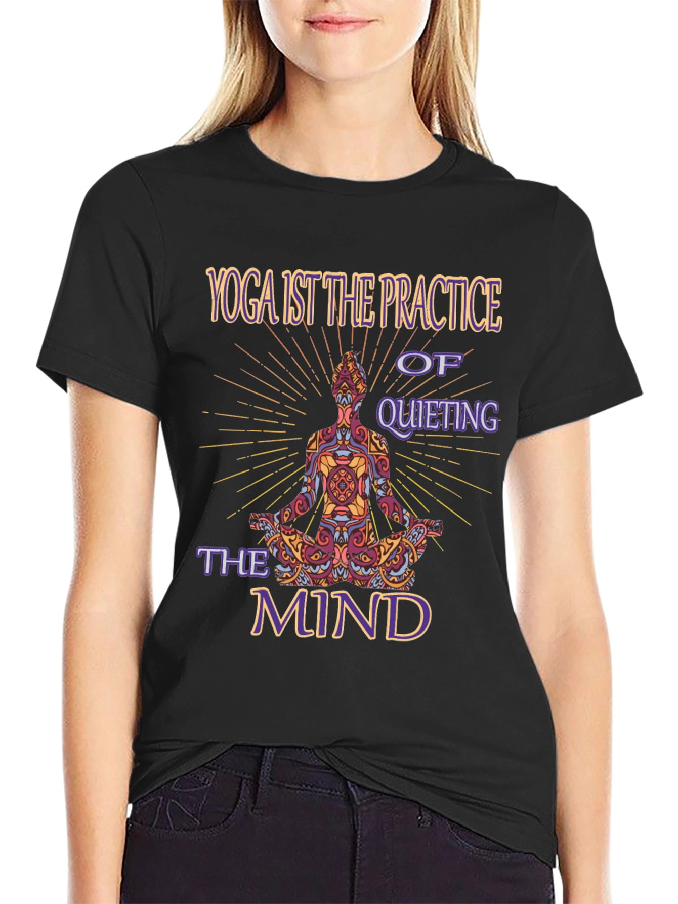 Yoga Meditation T-Shirt - Quiet Your Mind
