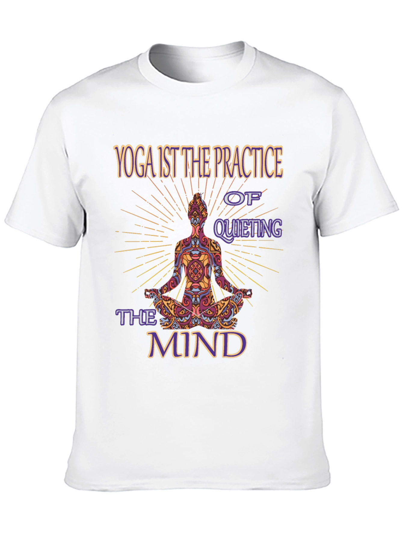 Yoga Meditation T-Shirt - Quiet Your Mind