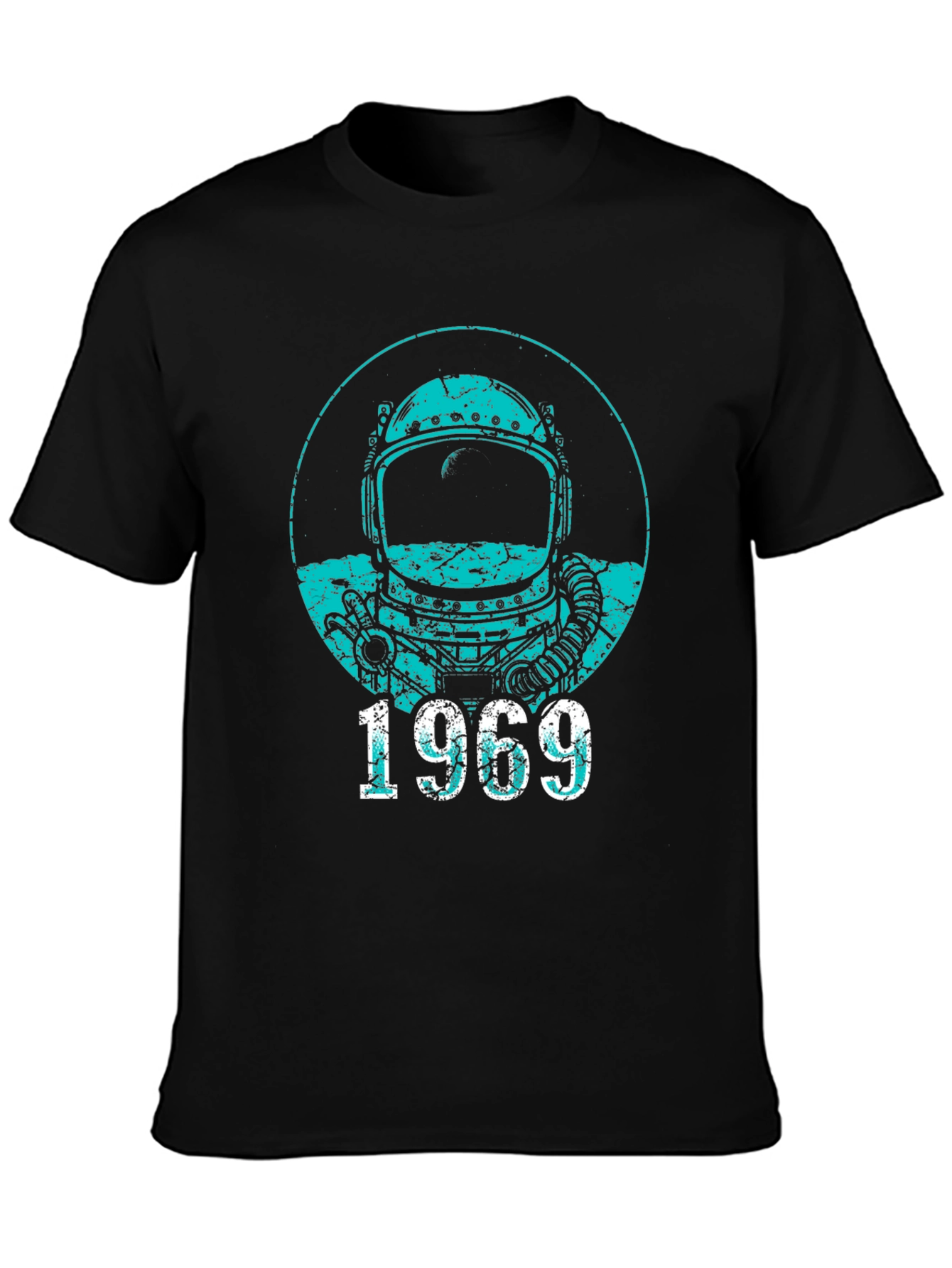 Retro 1969 Spaceman Graphic T-Shirt