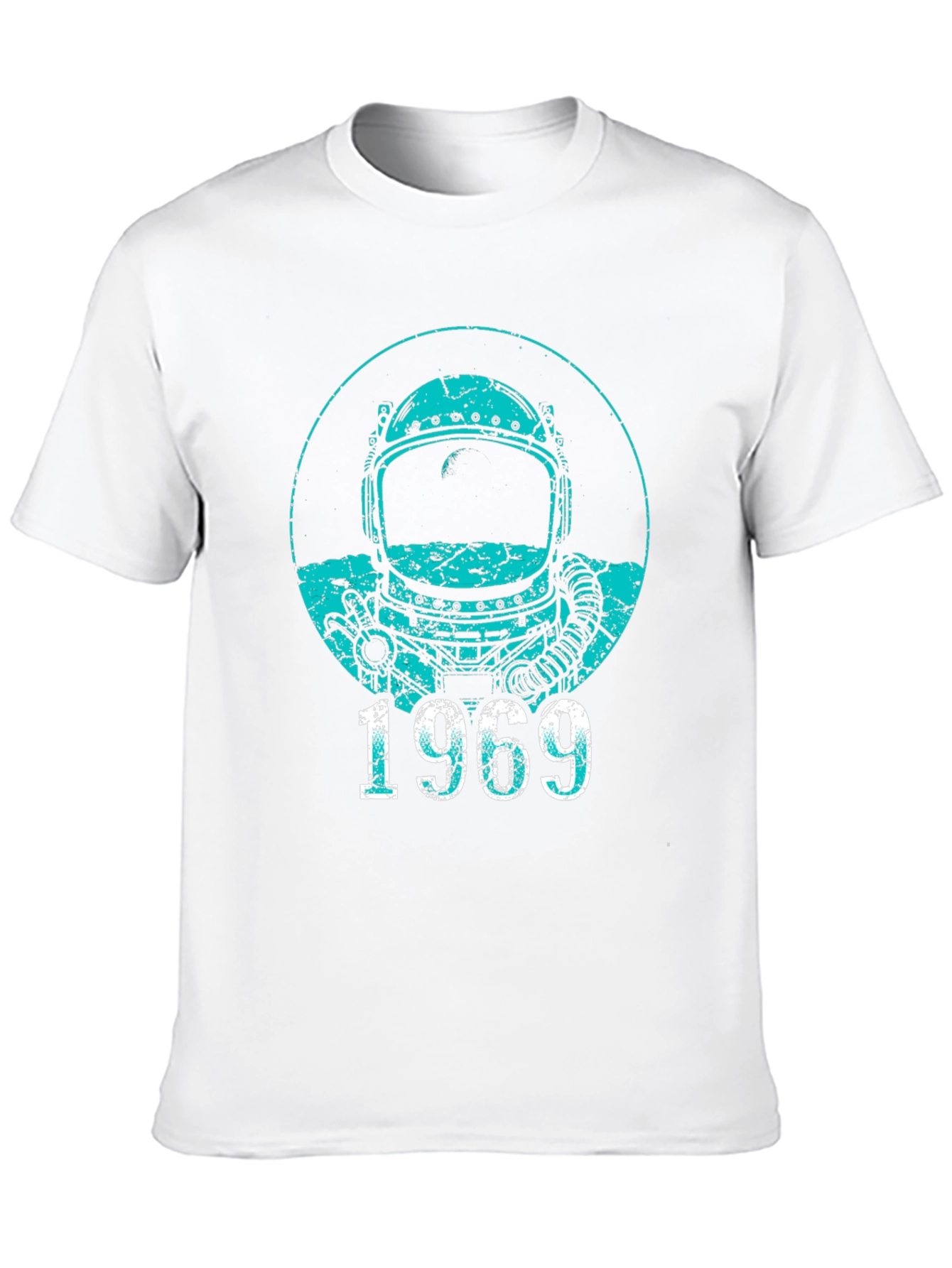 Retro 1969 Spaceman Graphic T-Shirt