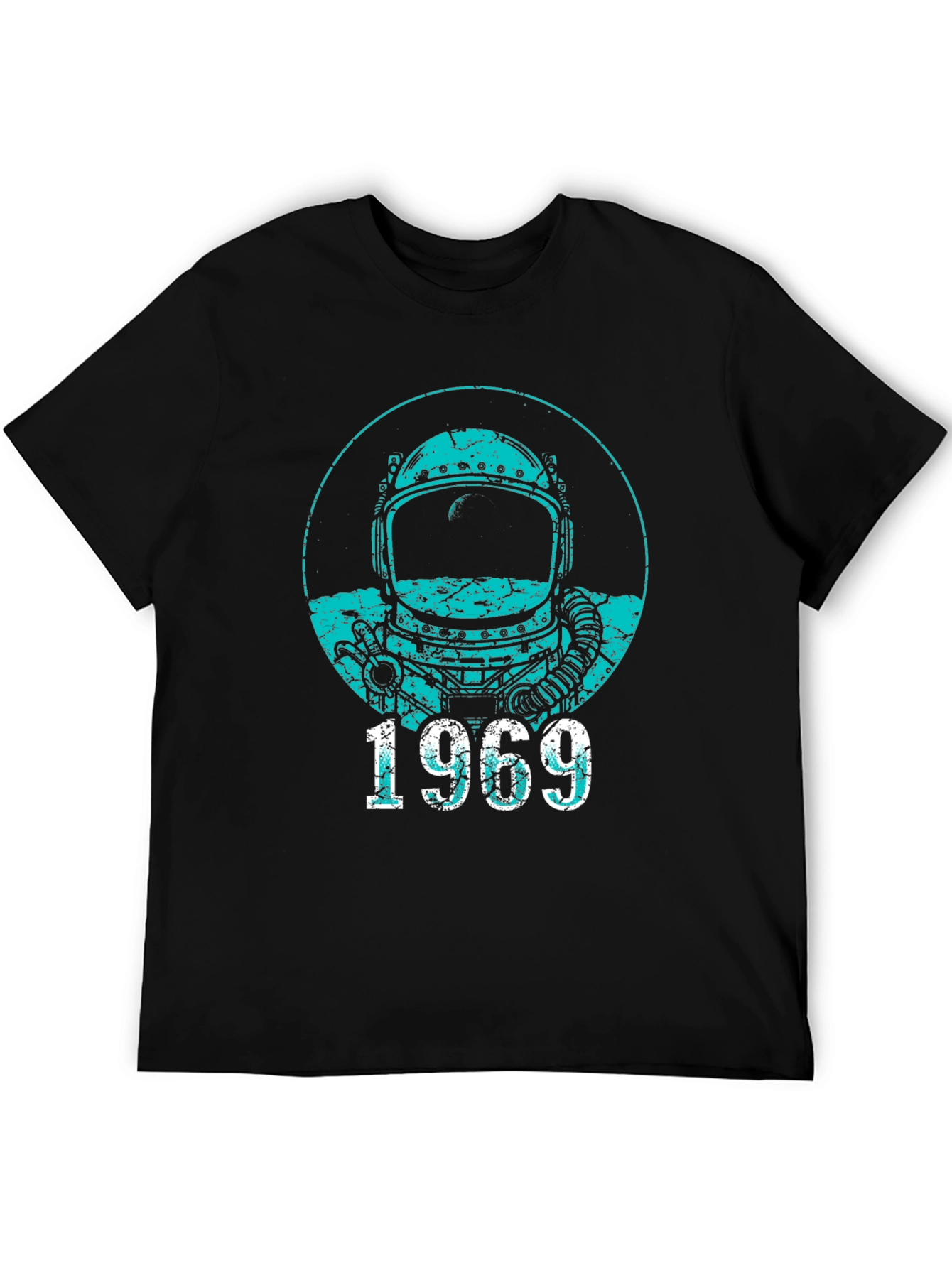 Retro 1969 Spaceman Graphic T-Shirt